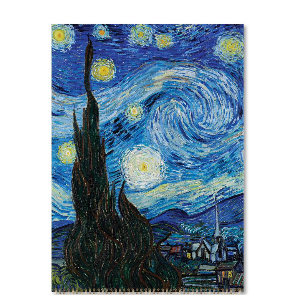 2026 Iconic Paintings - Deluxe Wall Calendar