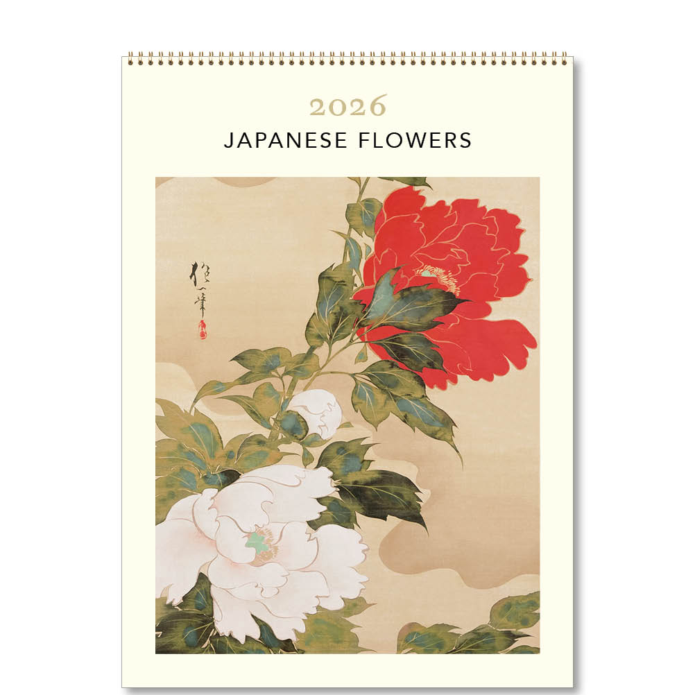 2026 Japanese Flowers - Deluxe Wall Calendar
