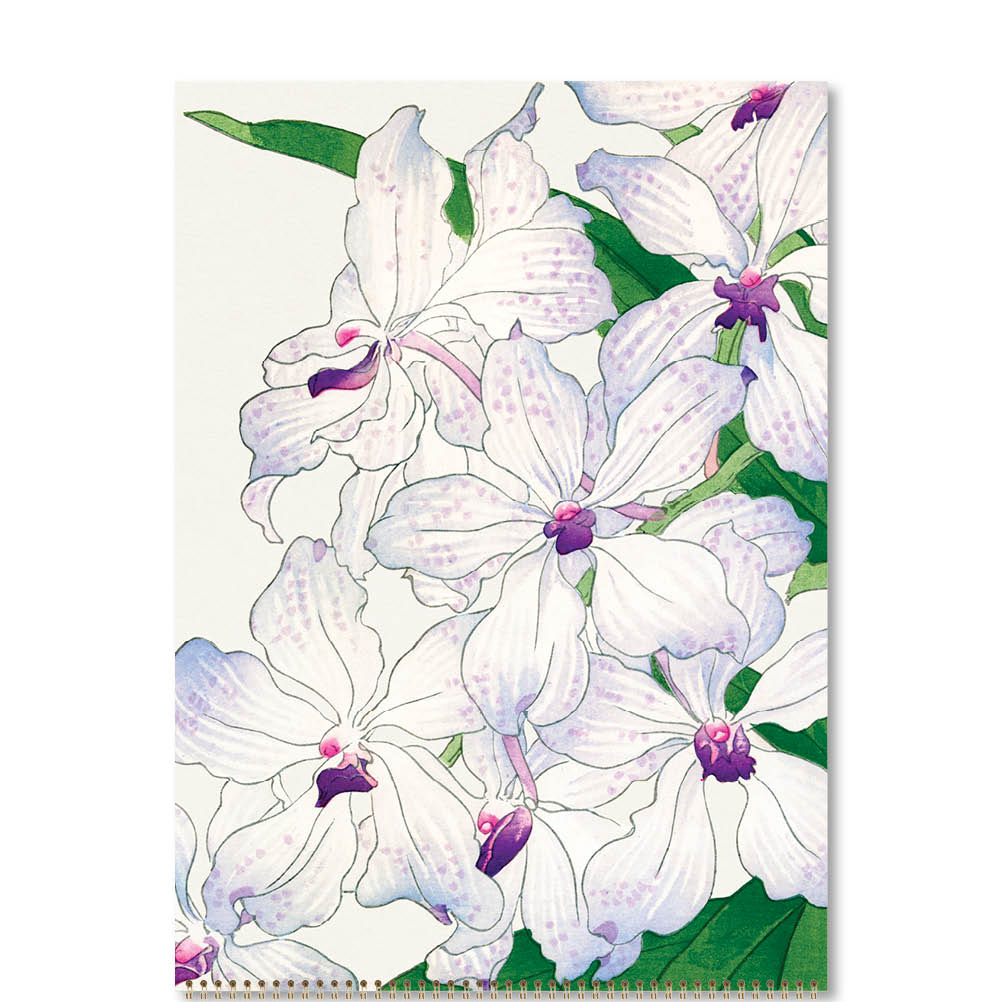 2026 Japanese Flowers - Deluxe Wall Calendar