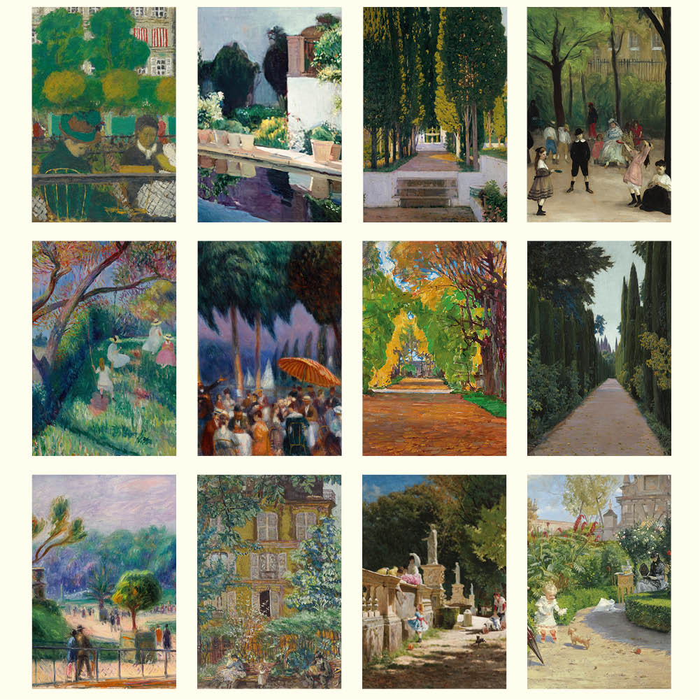 2026 Parks and Gardens - Deluxe Wall Calendar