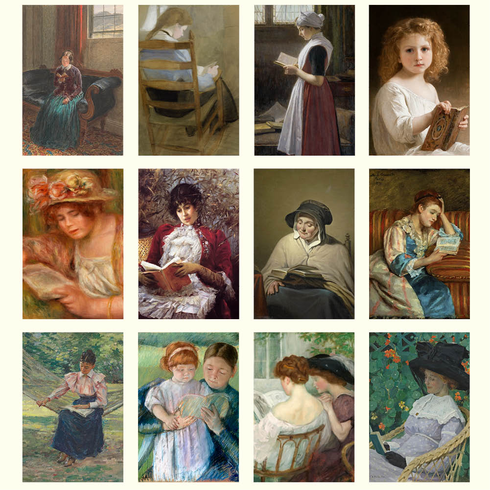 2026 The Reading Woman - Deluxe Wall Calendar