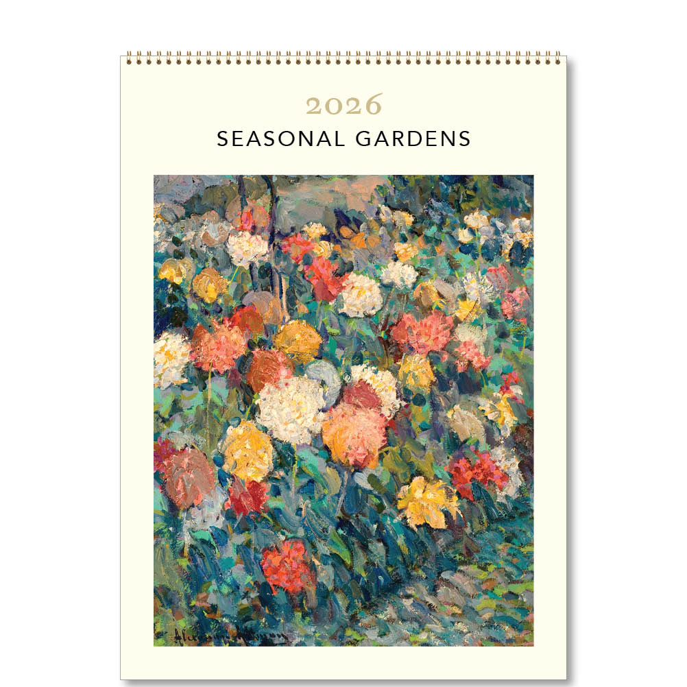 2026 Seasonal Gardens - Deluxe Wall Calendar