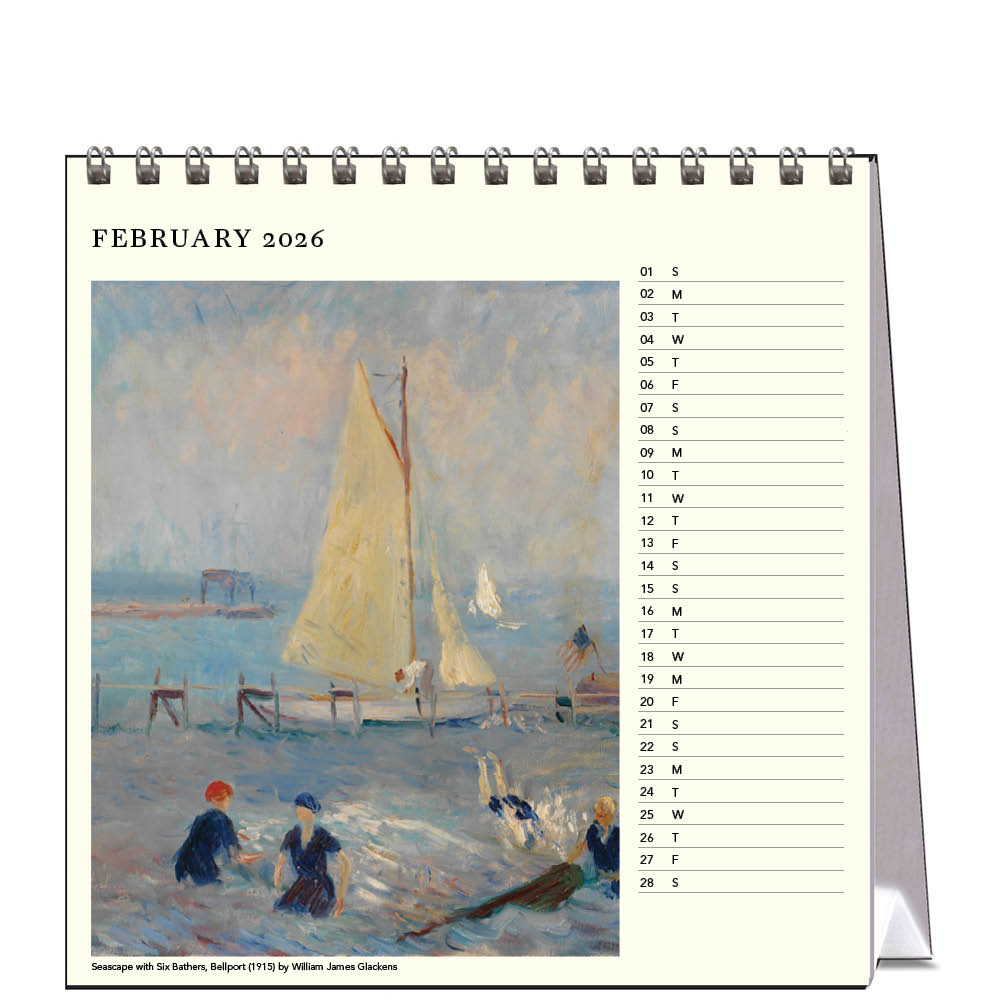 2026 Seascapes - Desk Easel Calendar