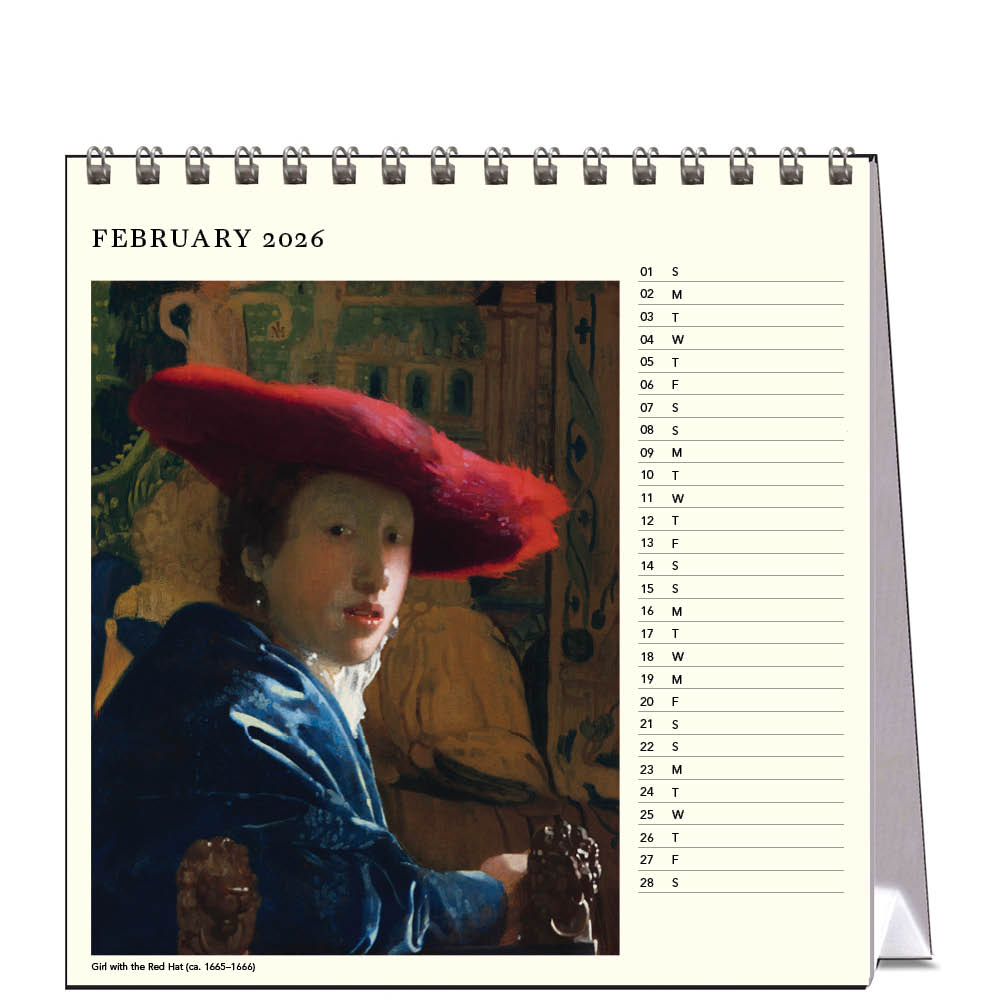 2026 Vermeer - Desk Easel Calendar