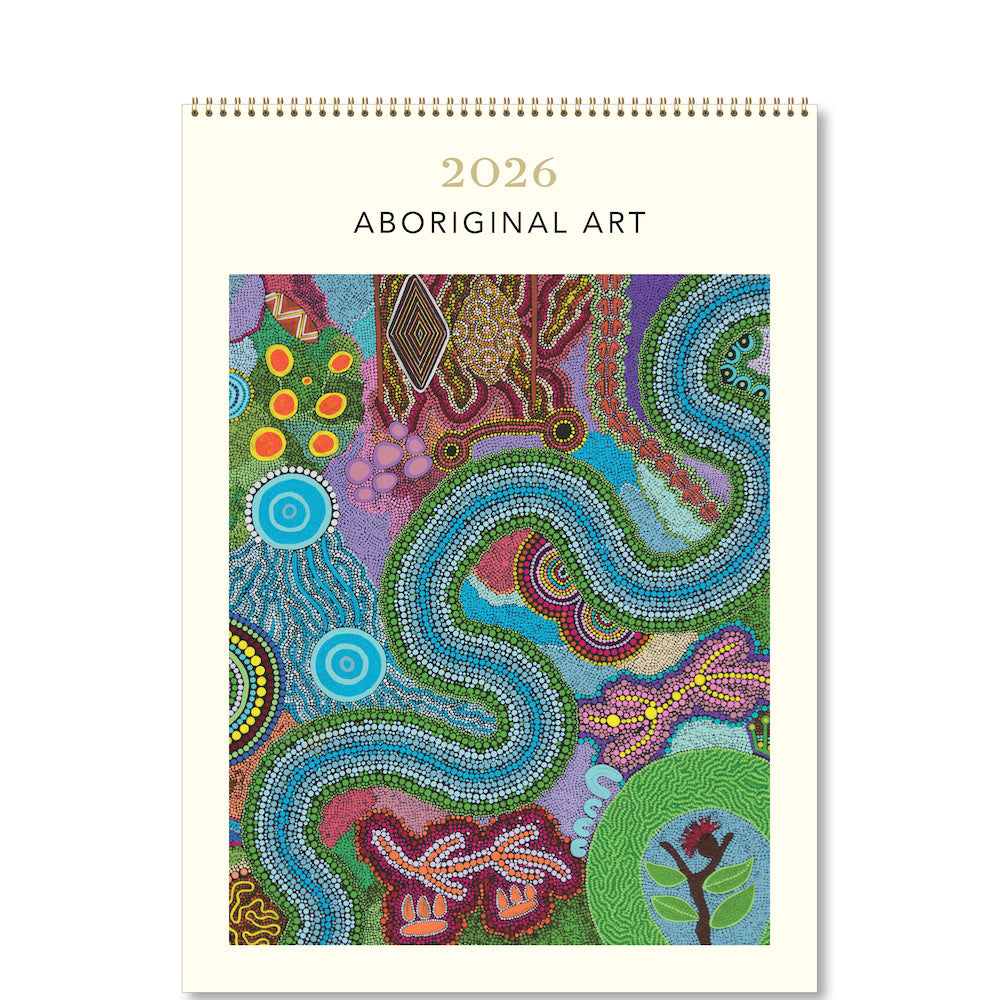 2026 Aboriginal Art - Deluxe Wall Calendar