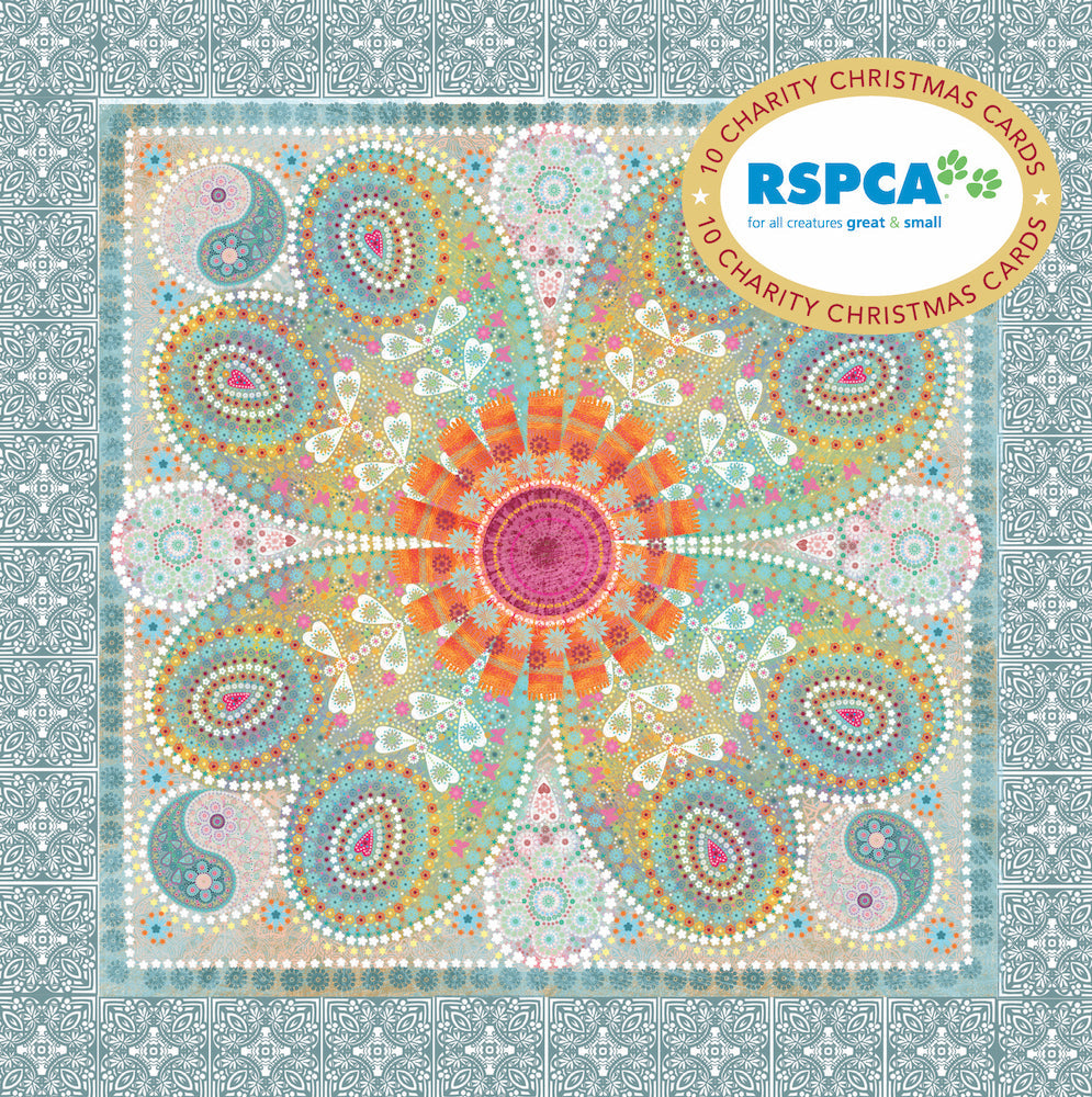 RSPCA - Christmas Heart - 10 Charity Christmas Cards Pack