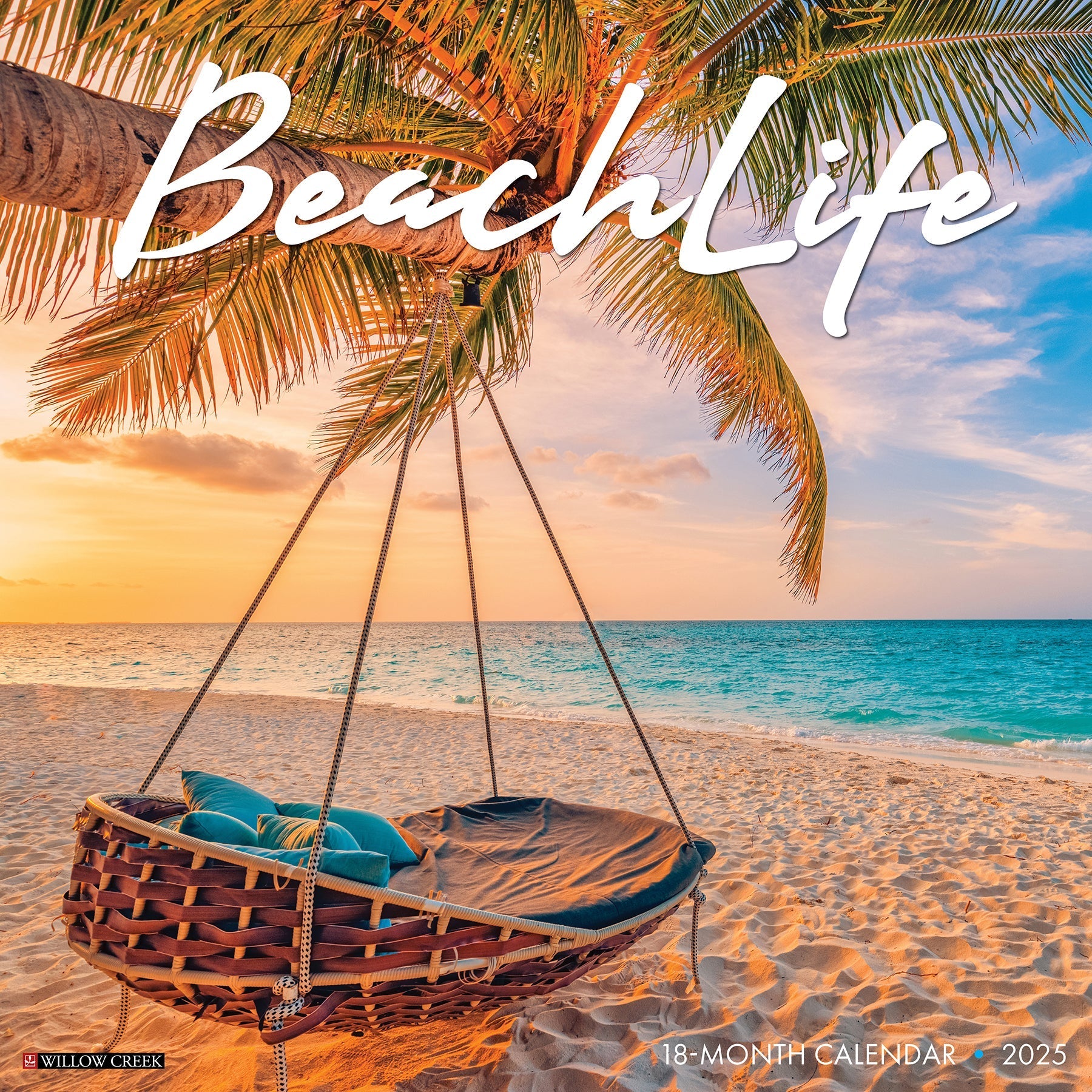 2025 BeachLife Square Wall Calendar (US Only)