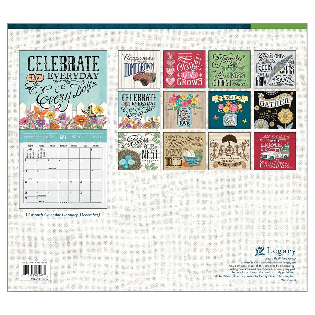 2027 Family Matters - Deluxe Wall Calendar
