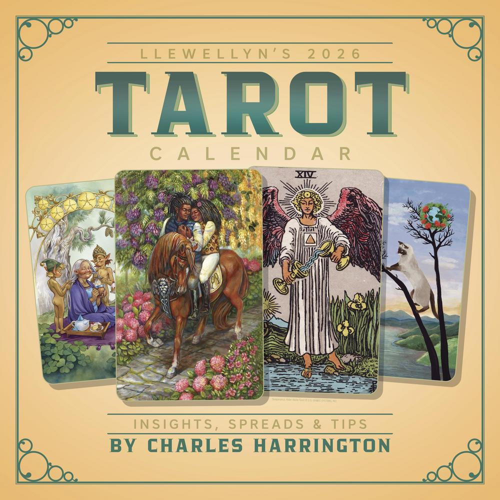 2026 Llewellyn's Tarot - Square Wall Calendar