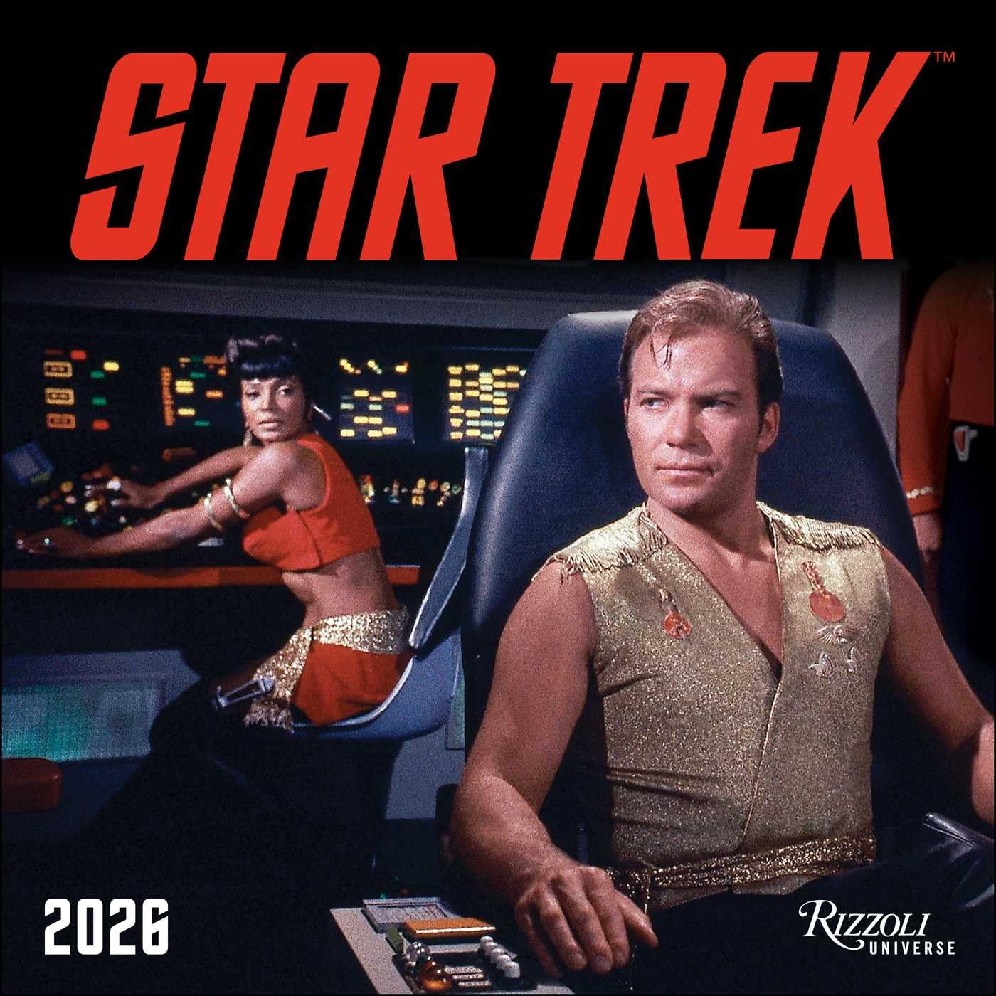 2026 Star Trek The Original Series - Square Wall Calendar