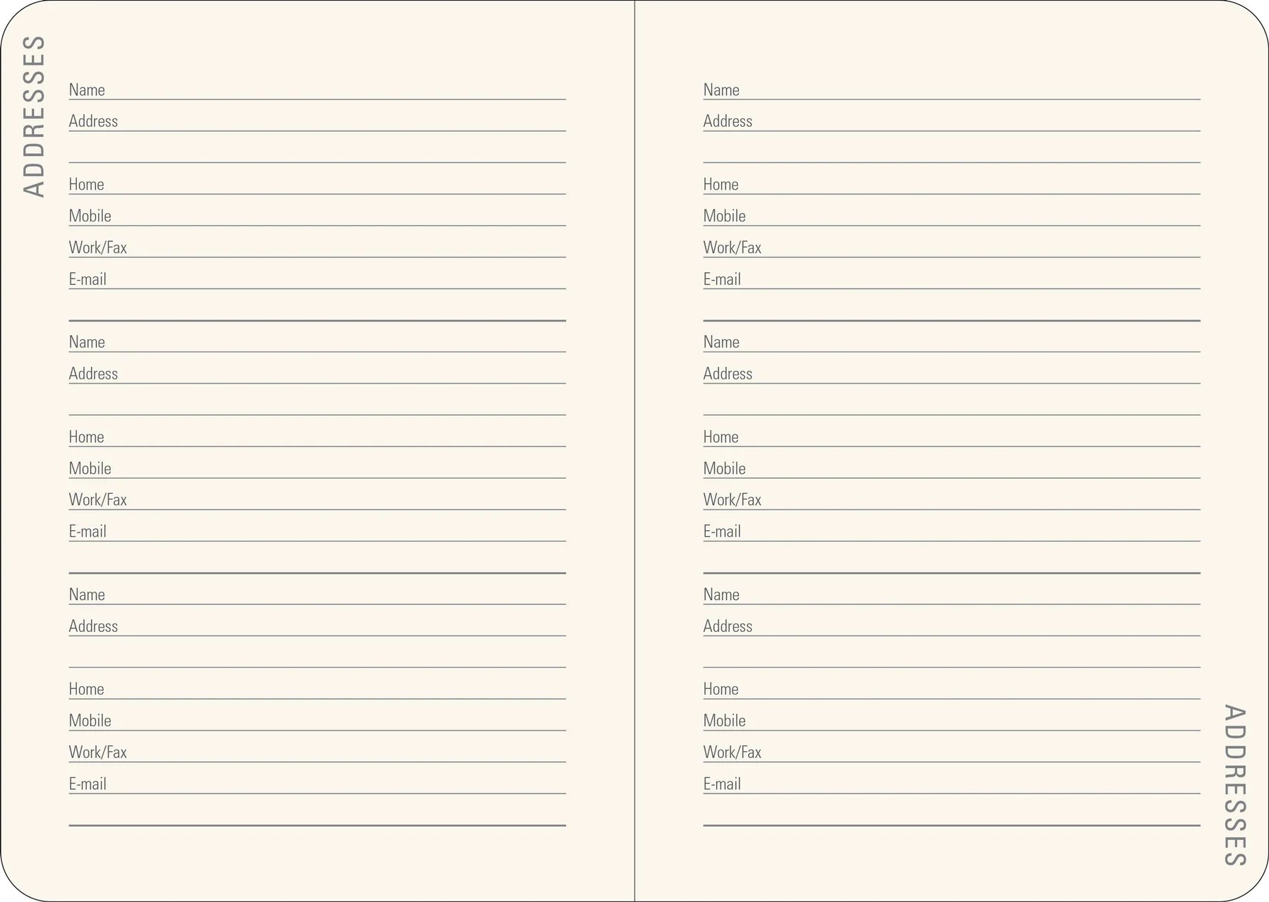 2026 Lavender Wildflowers - Weekly Diary/Planner