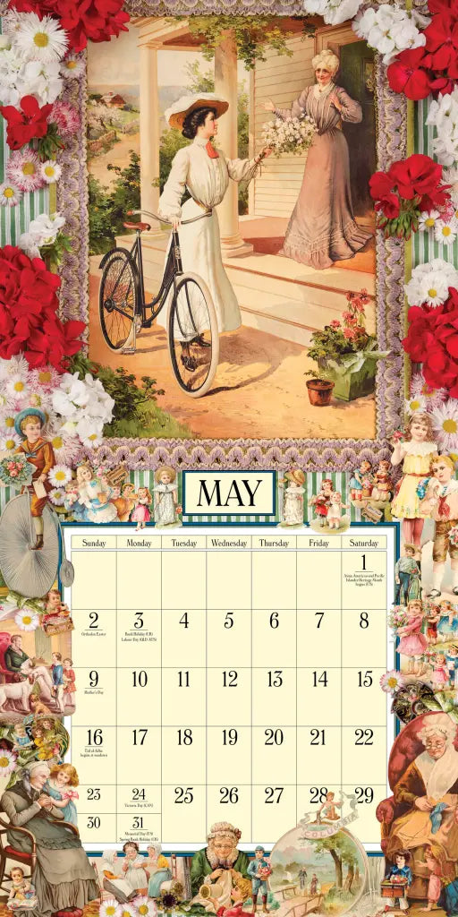 2027 Cynthia Hart's Victoriana - Square Wall Calendar