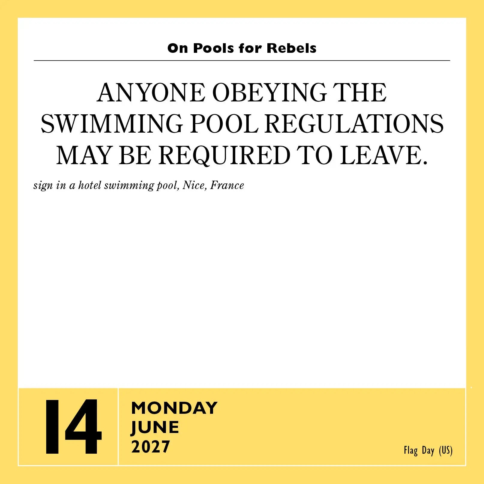 2027 365 Stupidest Things Ever Said™ - Daily Boxed Page-A-Day Calendar