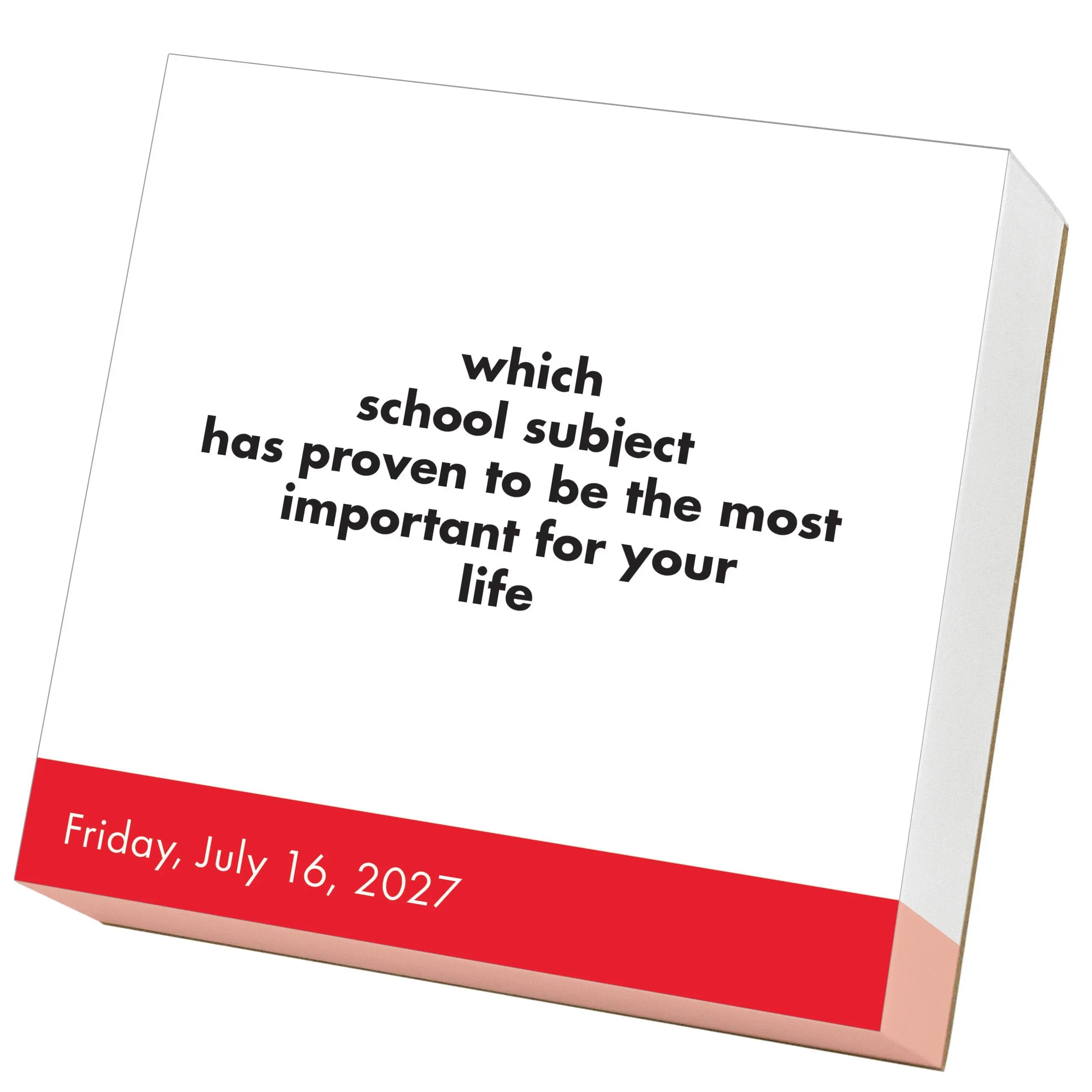 2027 TableTopics® Question-A-Day - Daily Boxed Page-A-Day Calendar