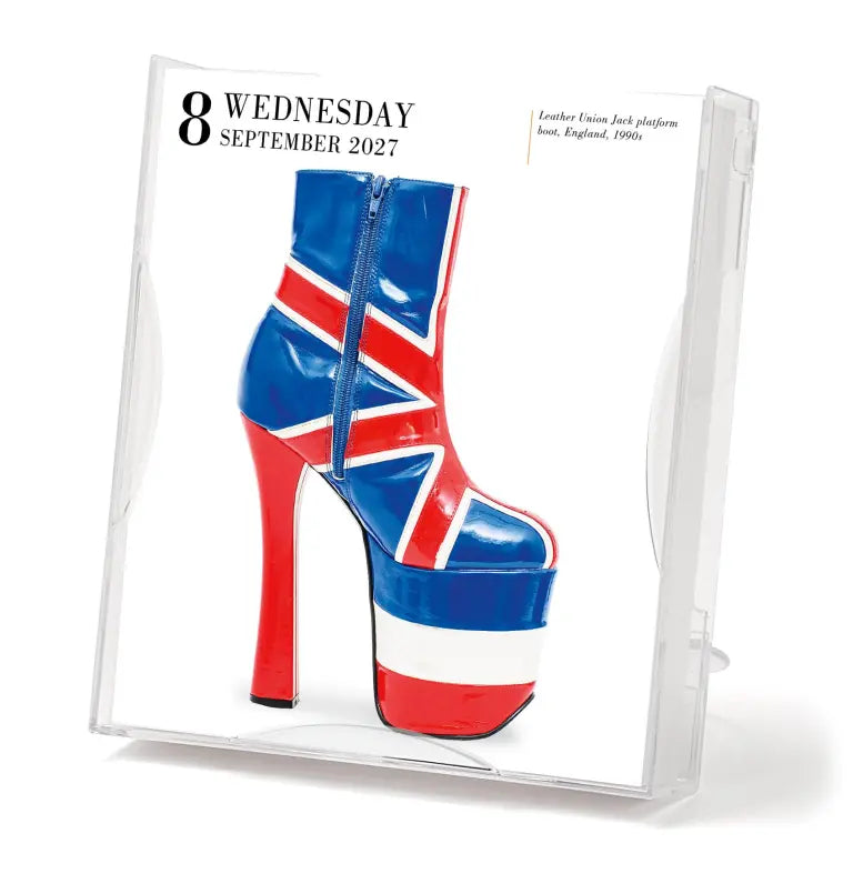 2027 Shoes Gallery - Daily Boxed Page-A-Day Calendar