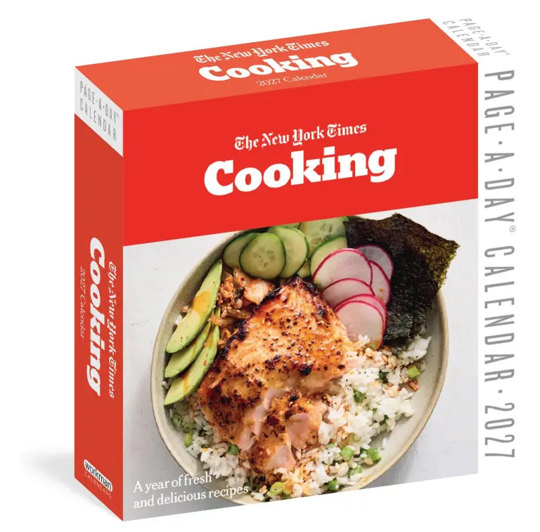 2027 New York Times Cooking - Daily Boxed Page-A-Day Calendar