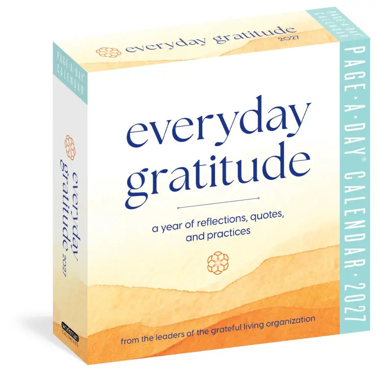 2027 Everyday Gratitude - Daily Boxed Page-A-Day Calendar