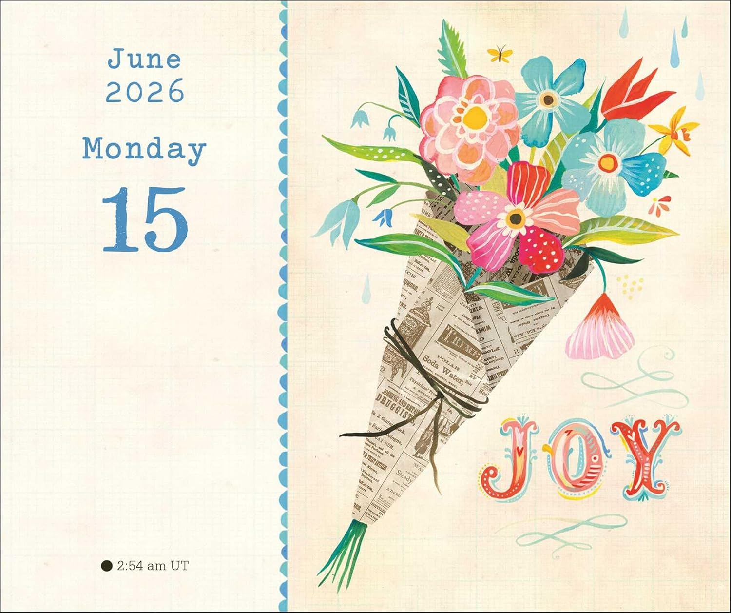 2026 Katie Daisy: Wild Beauty - Boxed Page-A-Day