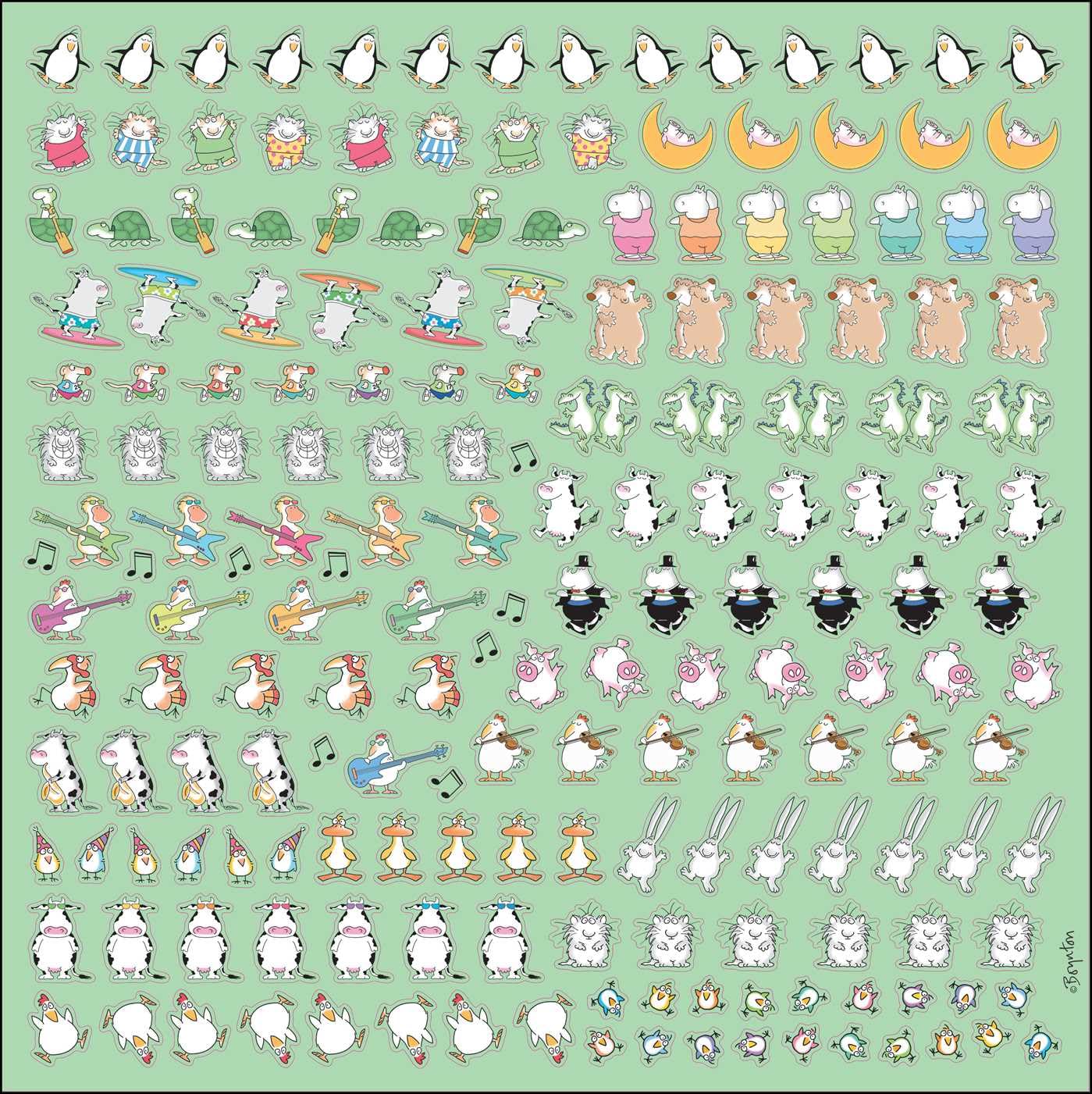 2026 Sandra Boynton: My Family - Square Wall Calendar