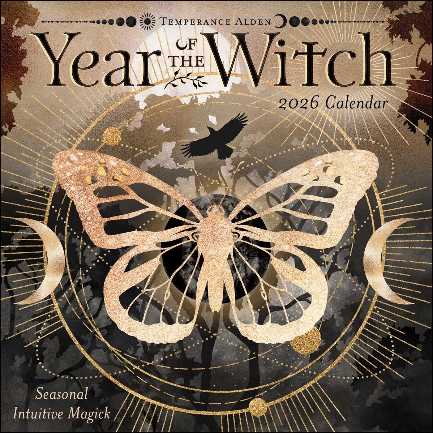 2026 Year of the Witch - Square Wall Calendar