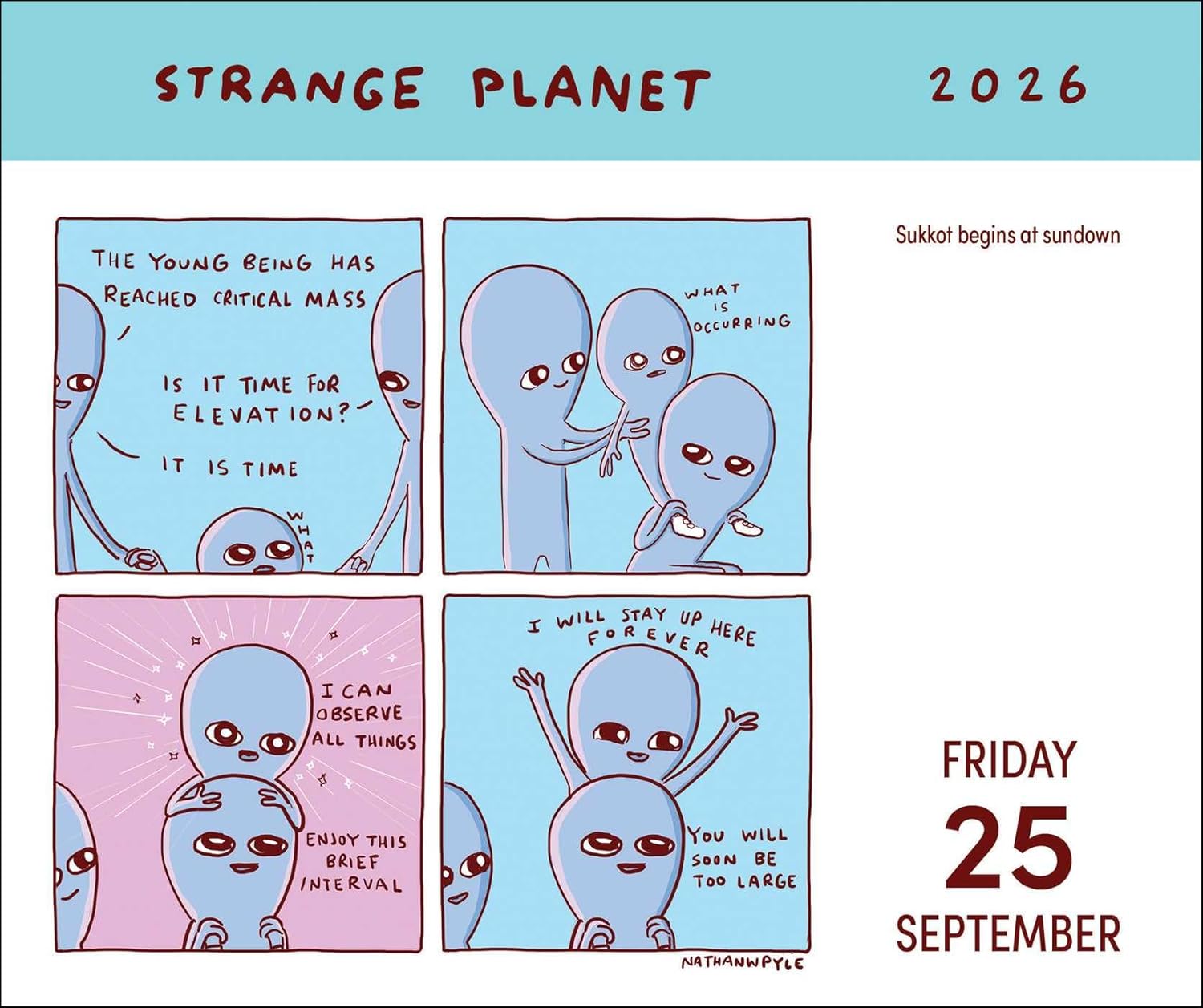 2026 Strange Planet - Boxed Page-A-Day