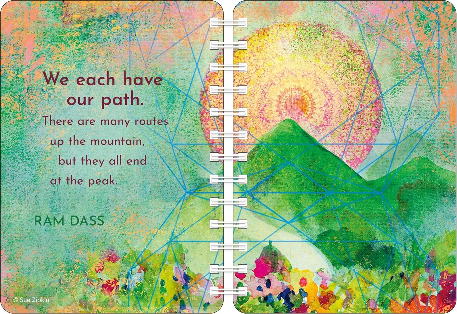 2026 Be Here Now: Ram Dass - Monthly & Weekly Diary/Planner