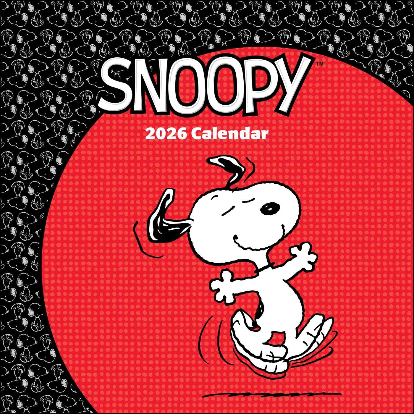 2026 Snoopy - Square Wall Calendar
