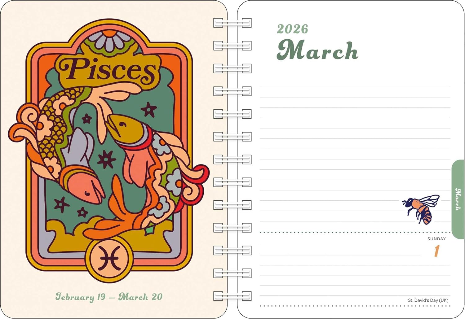 2026 Kira Cyan: It's All About Balance, Baby - Monthly & Weekly Diary/Plannerv