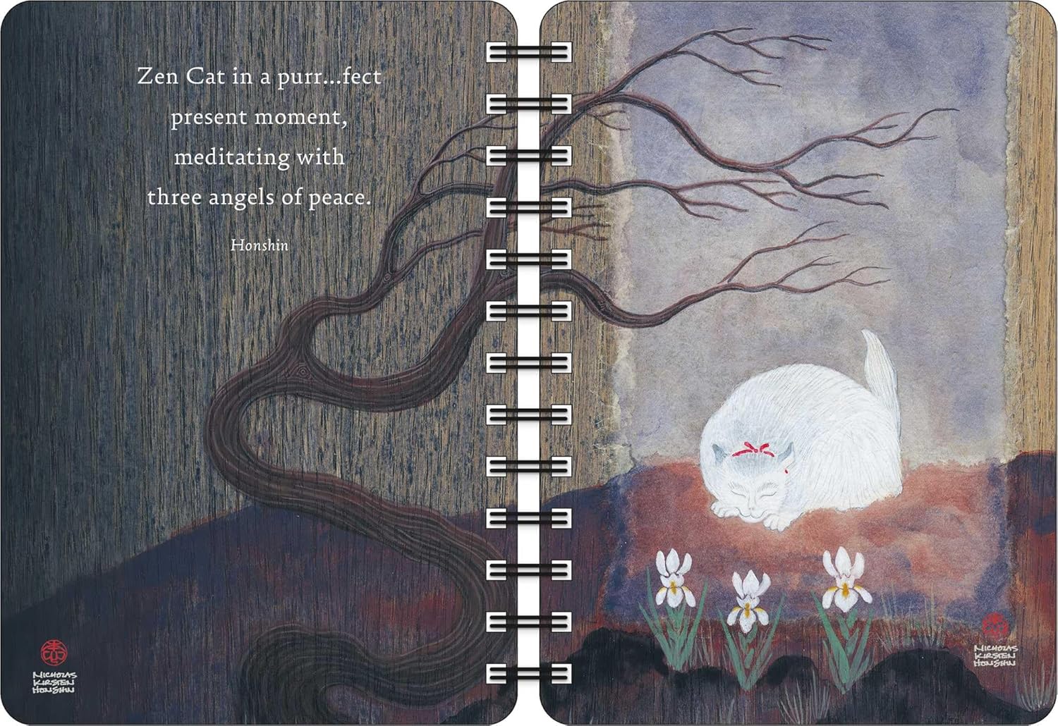 2026 Zen Cat - Monthly & Weekly Diary/Planner