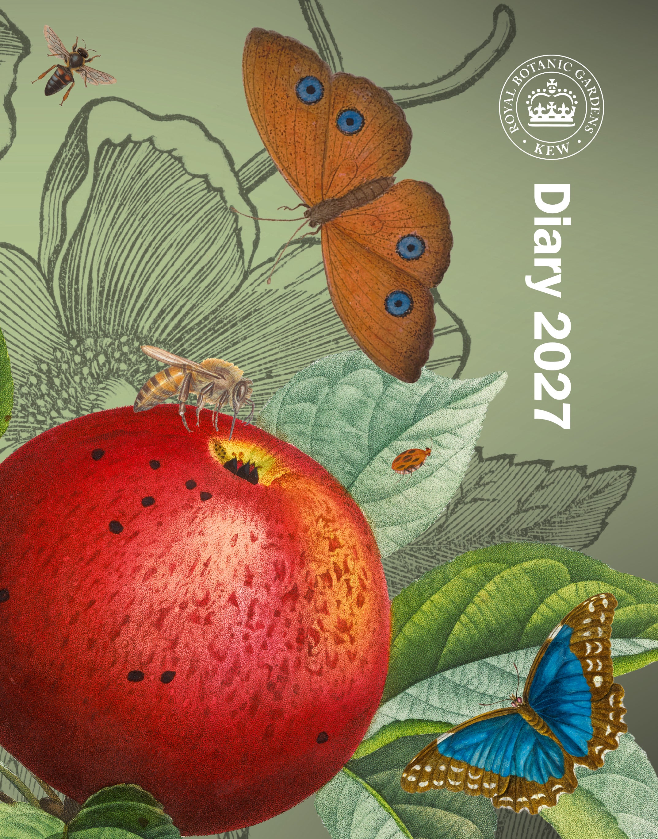 2027 Royal Botanic Gardens Kew Deluxe - Monthly & Weekly Diary/Planner