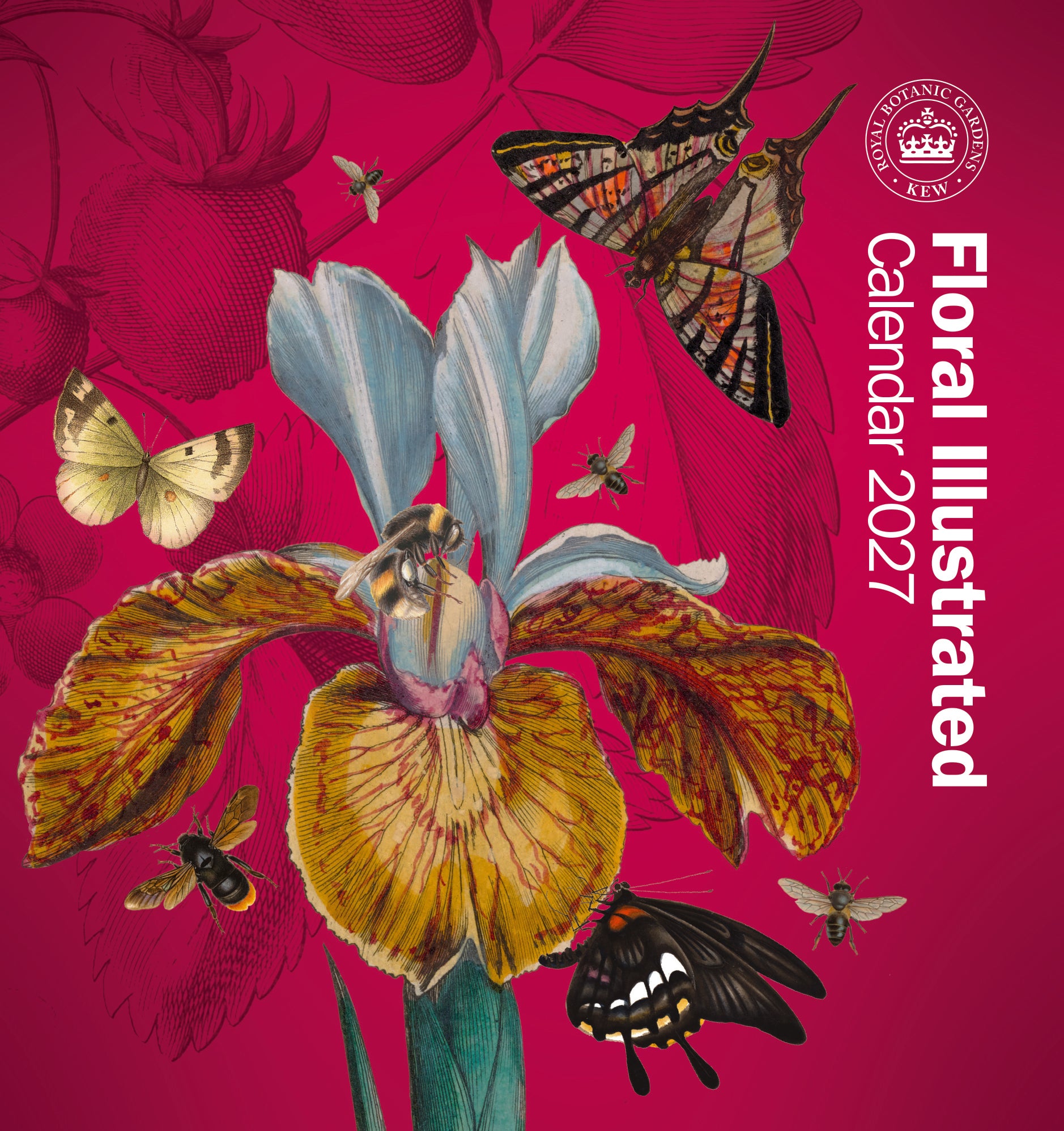 2027 Royal Botanical Gardens Kew - Desk Easel Calendar