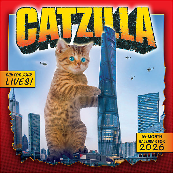 2026 Catzilla - Square Wall Calendar