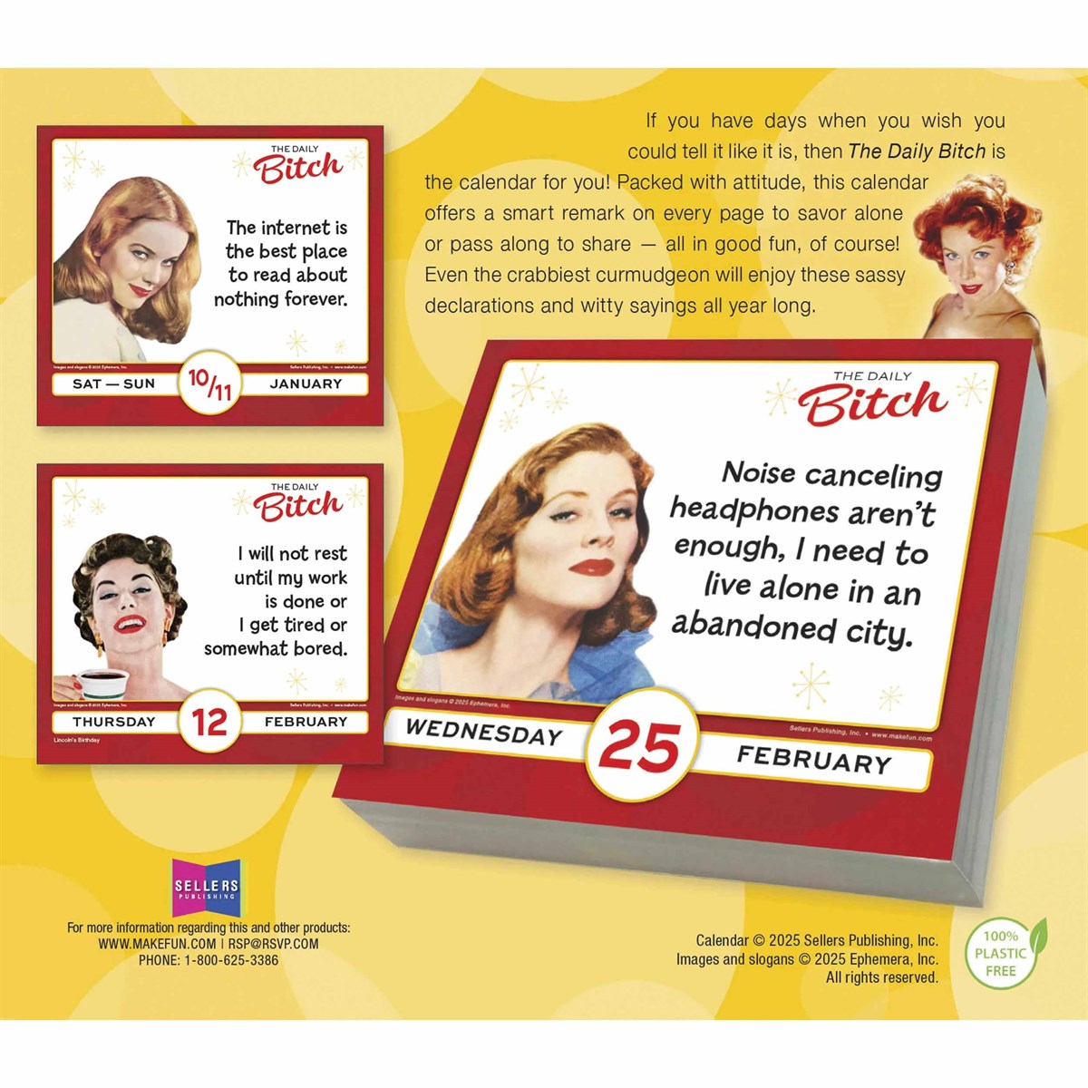 2026 The Daily Bitch - Boxed Page-A-Day