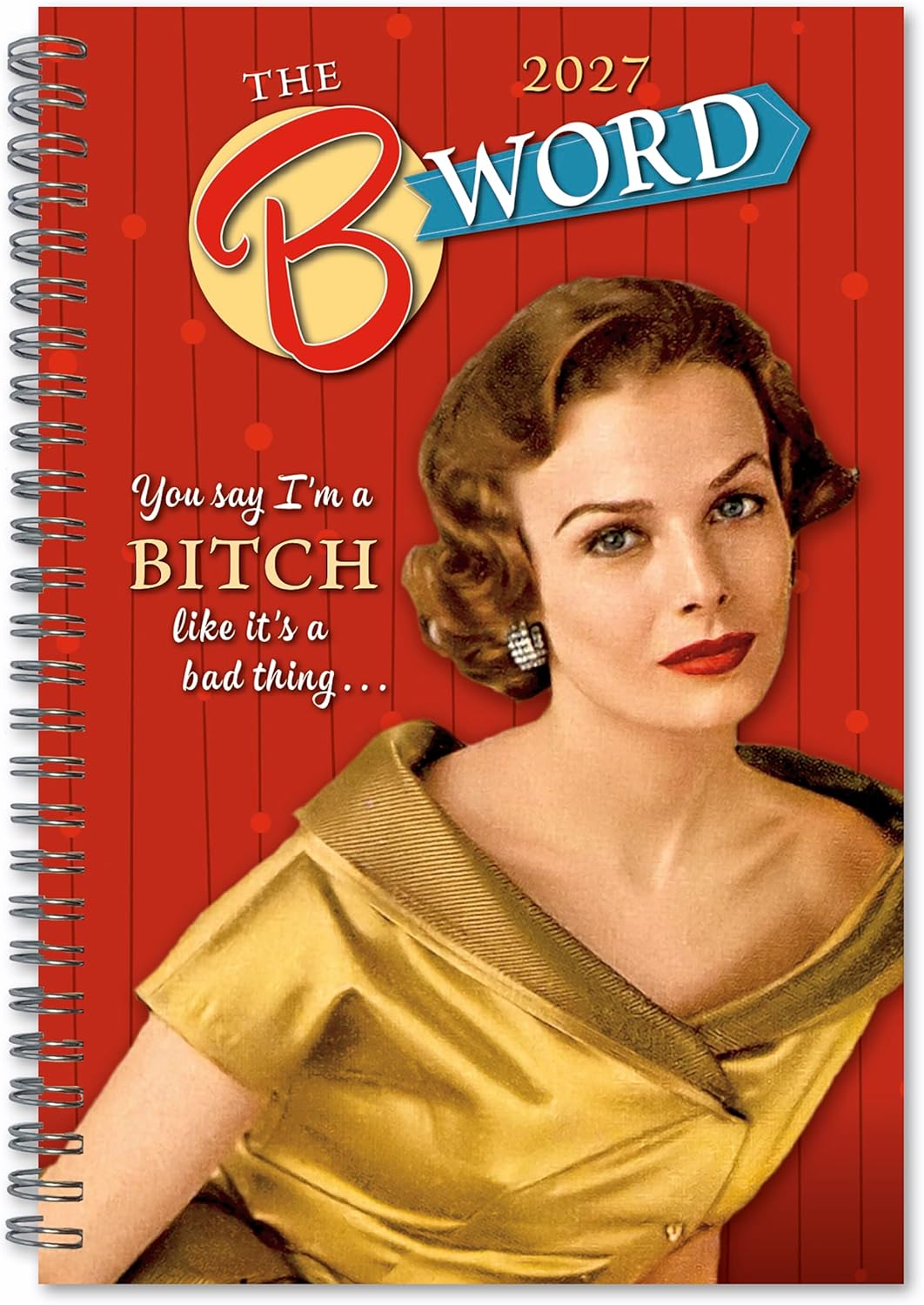 2027 B Word - Weekly and Monthly Diary/Planner