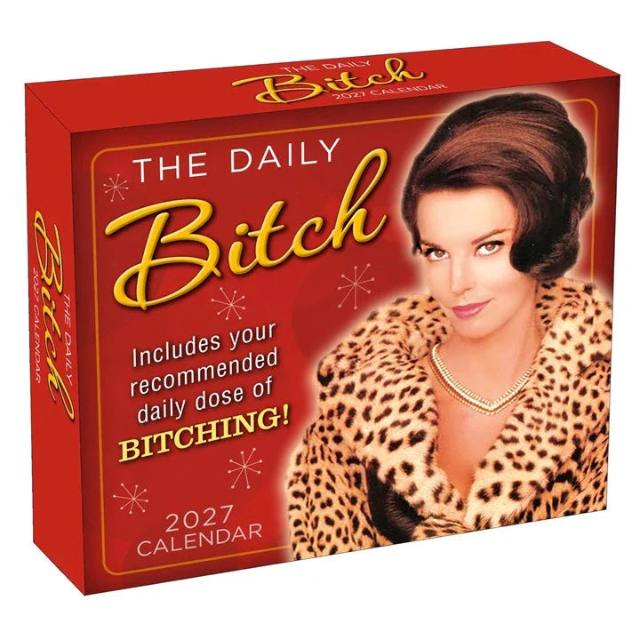 2027 Daily Bitch - Daily Boxed Page-A-Day Calendar
