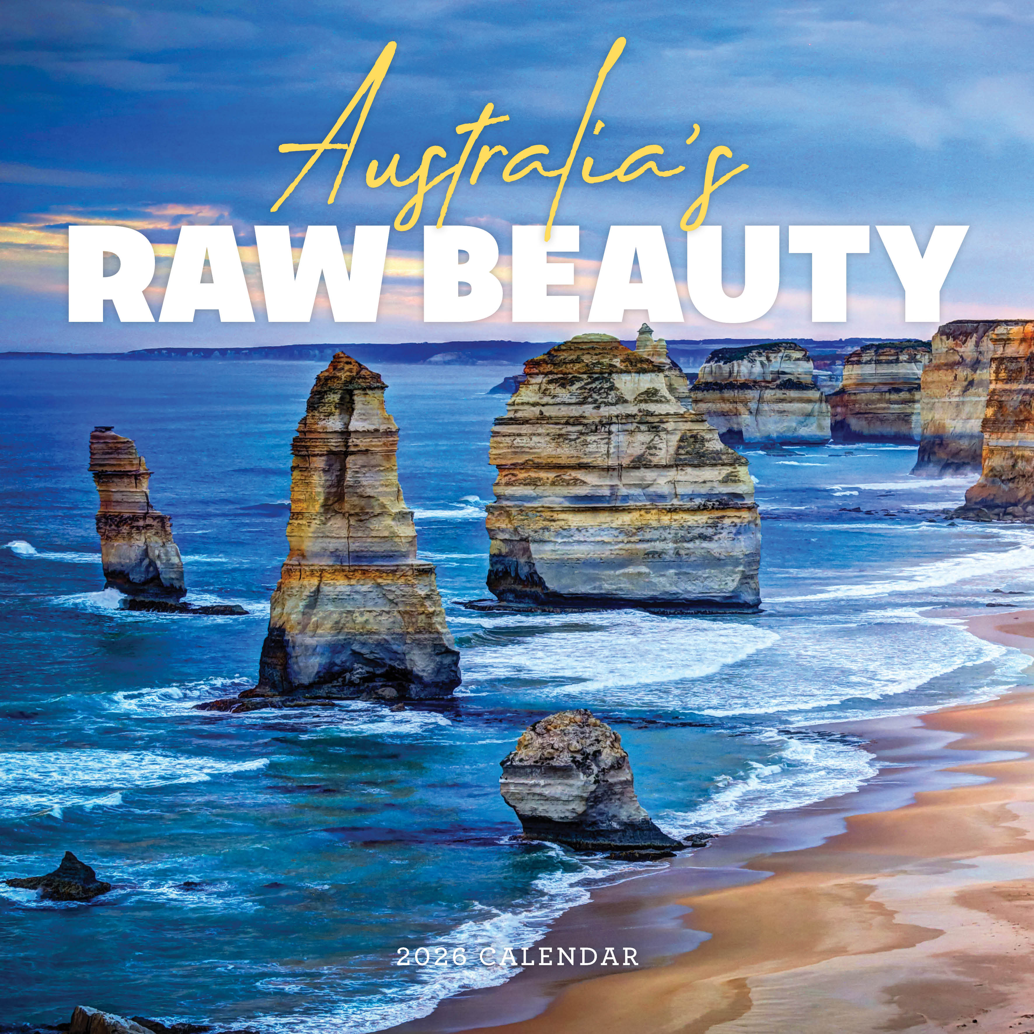 2026 Australia's Raw Beauty - Square Wall Calendar