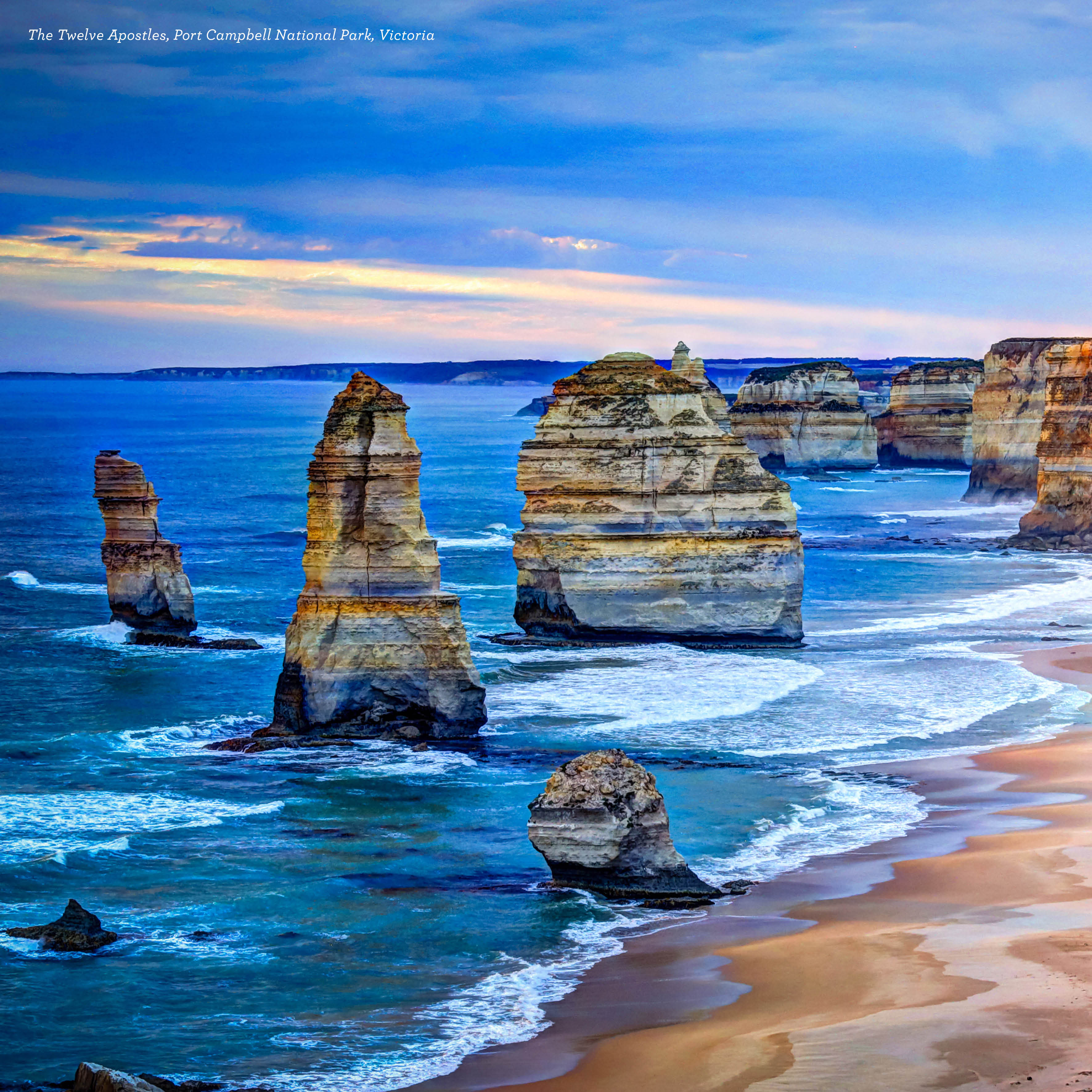 2026 Australia's Raw Beauty - Square Wall Calendar