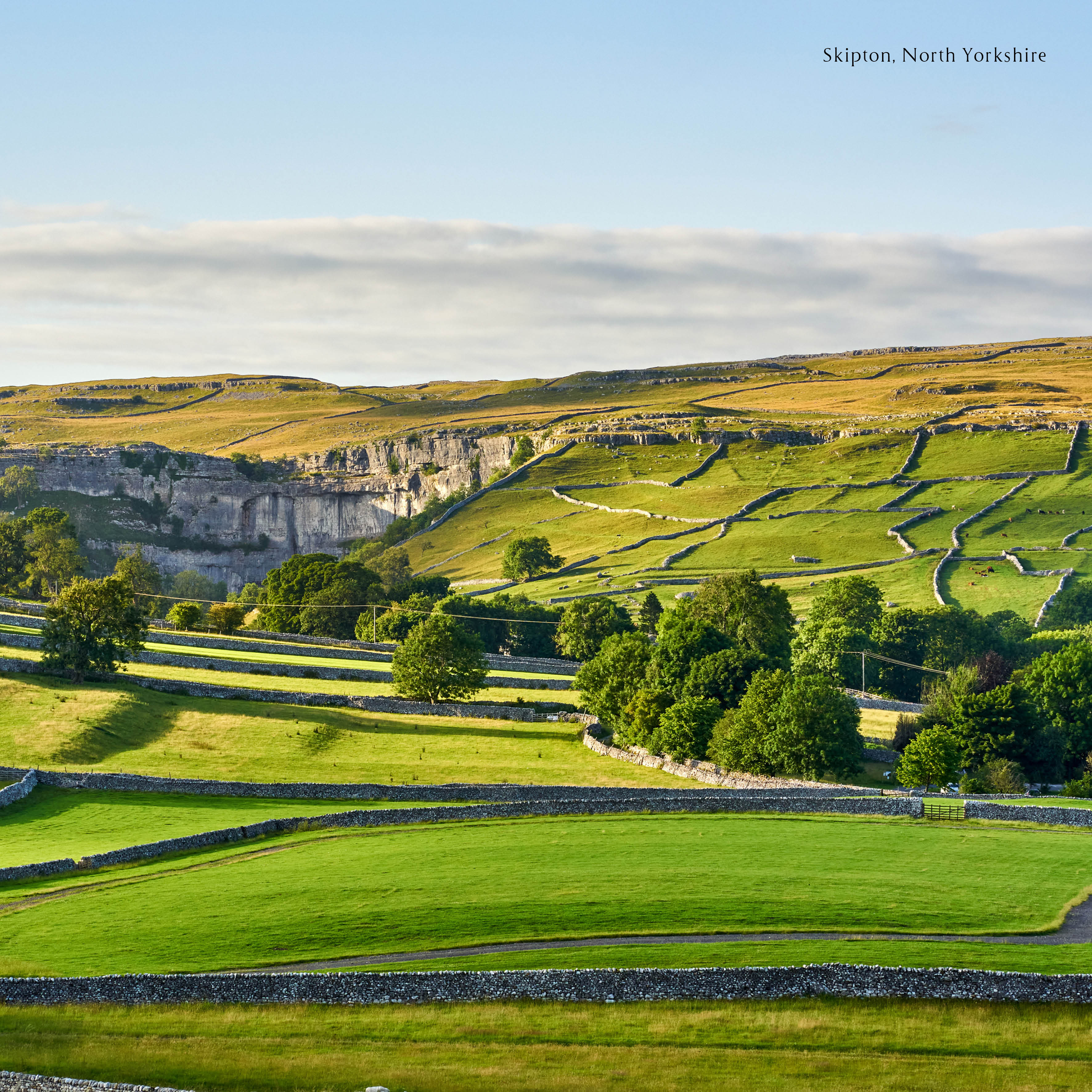 2026 English Countryside - Square Wall Calendar