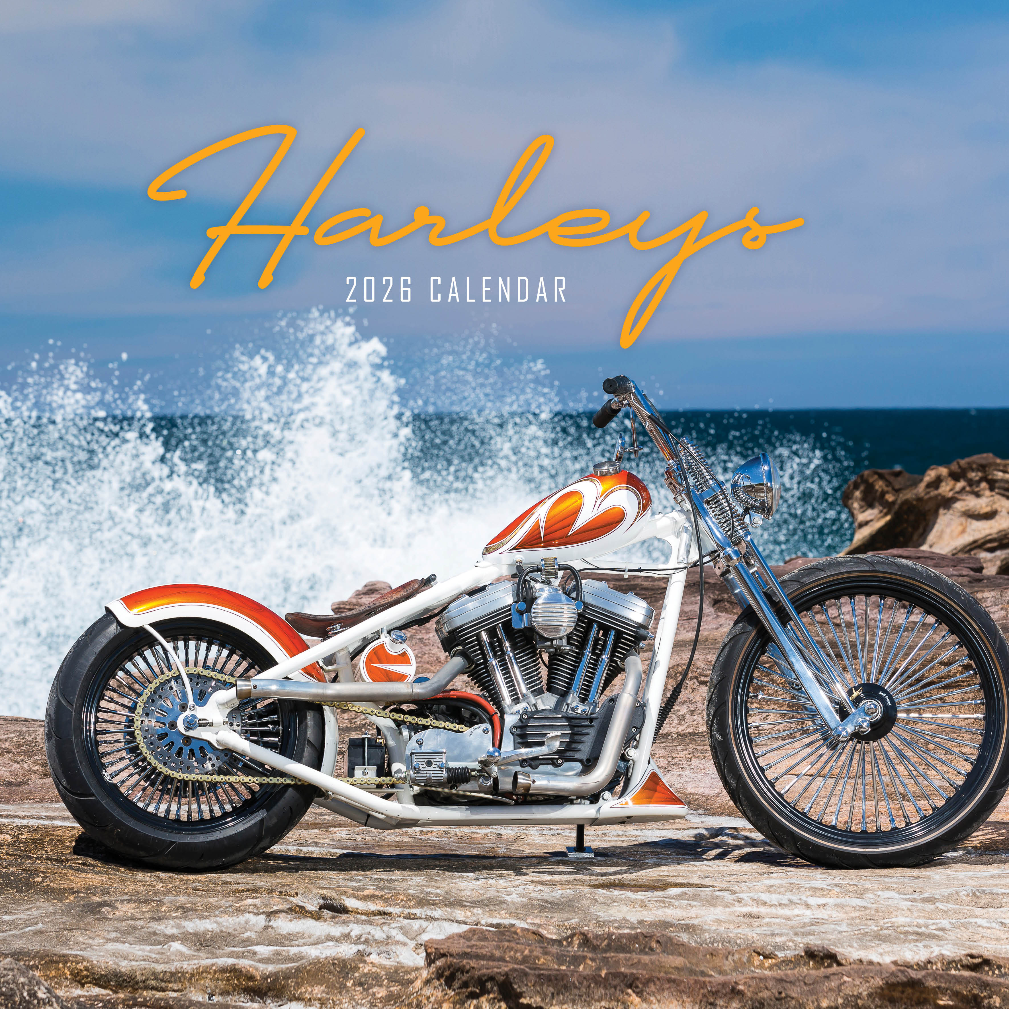 2026 Harleys - Square Wall Calendar