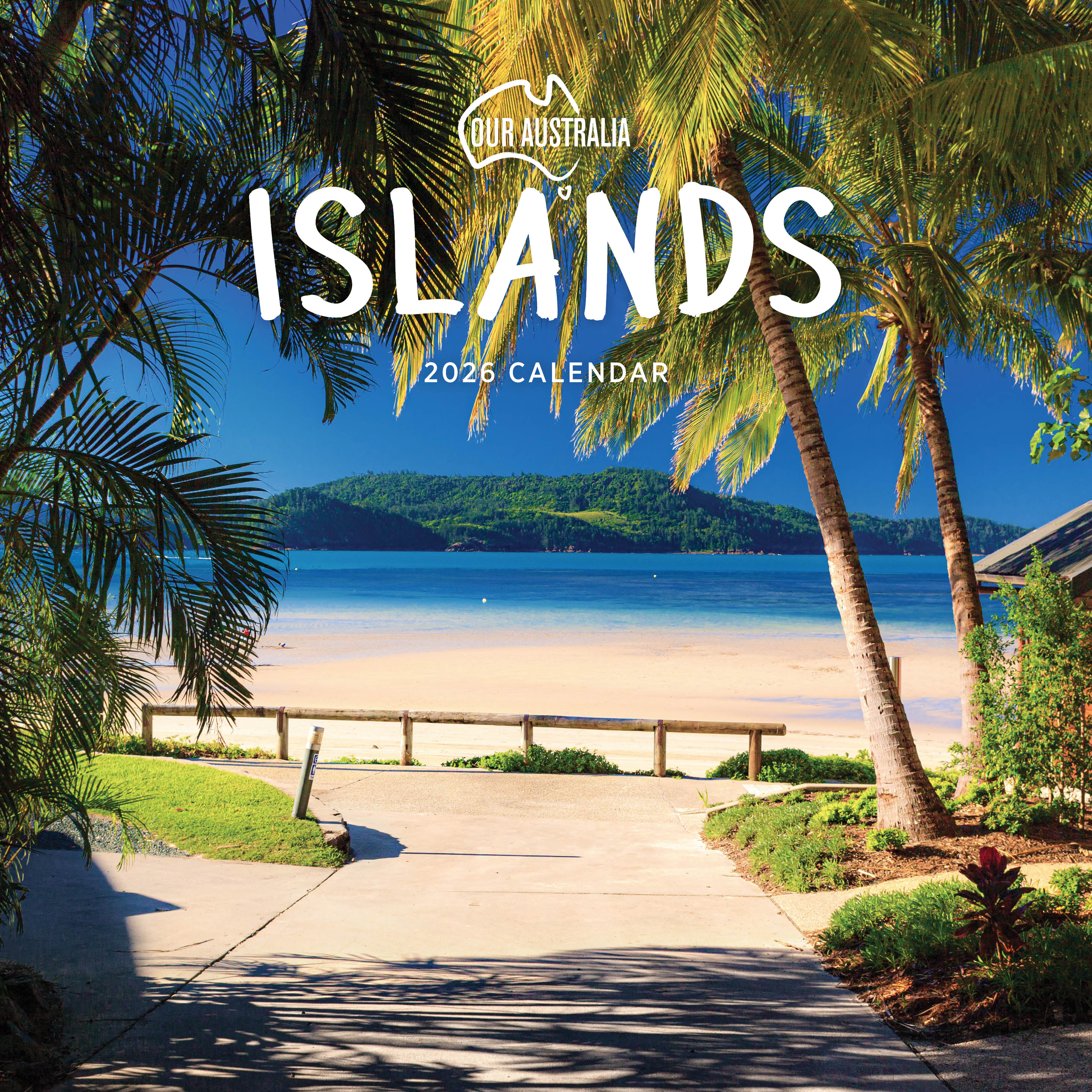 2026 Our Australia Islands - Square Wall Calendar