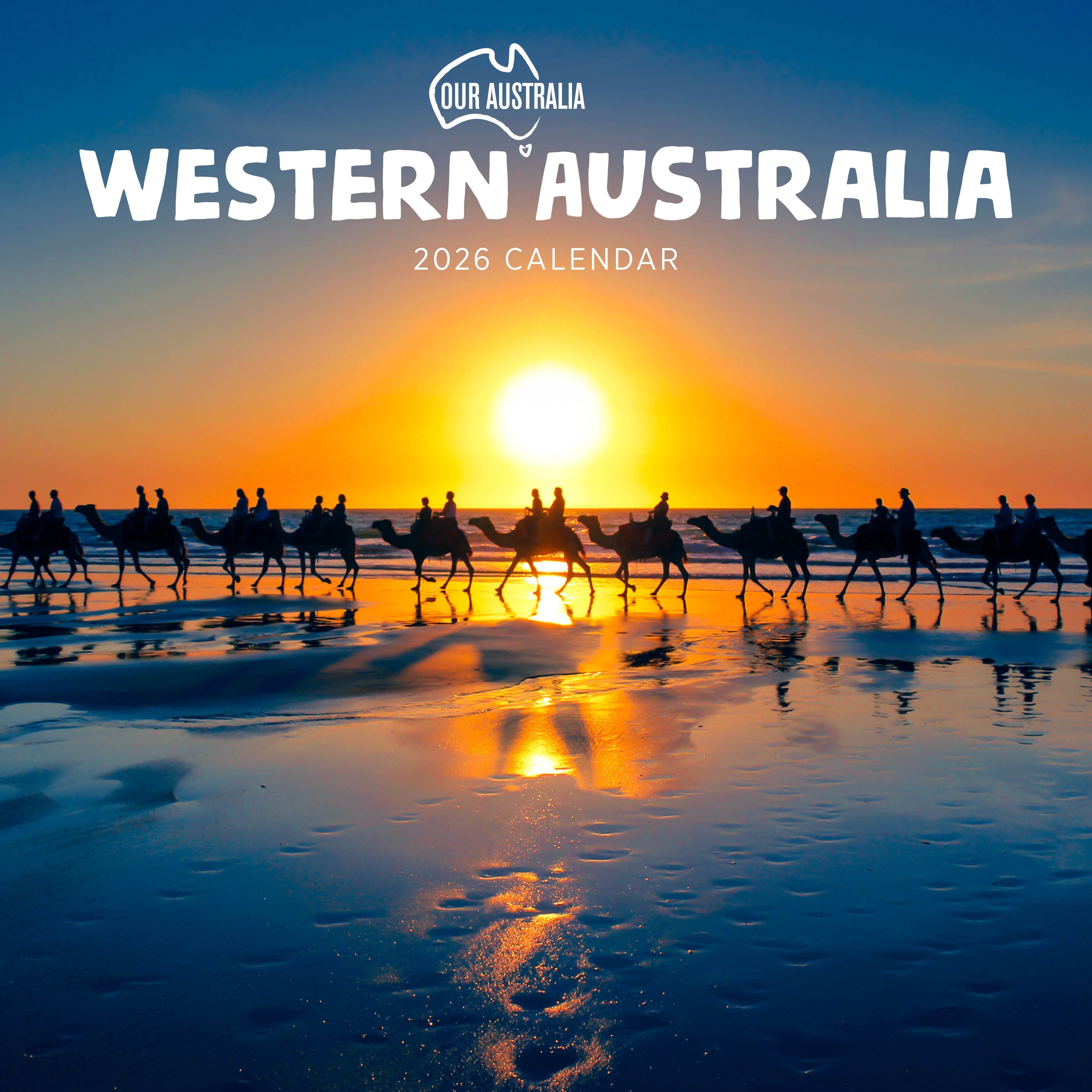 2026 Our Australia Western Australia - Square Wall Calendar