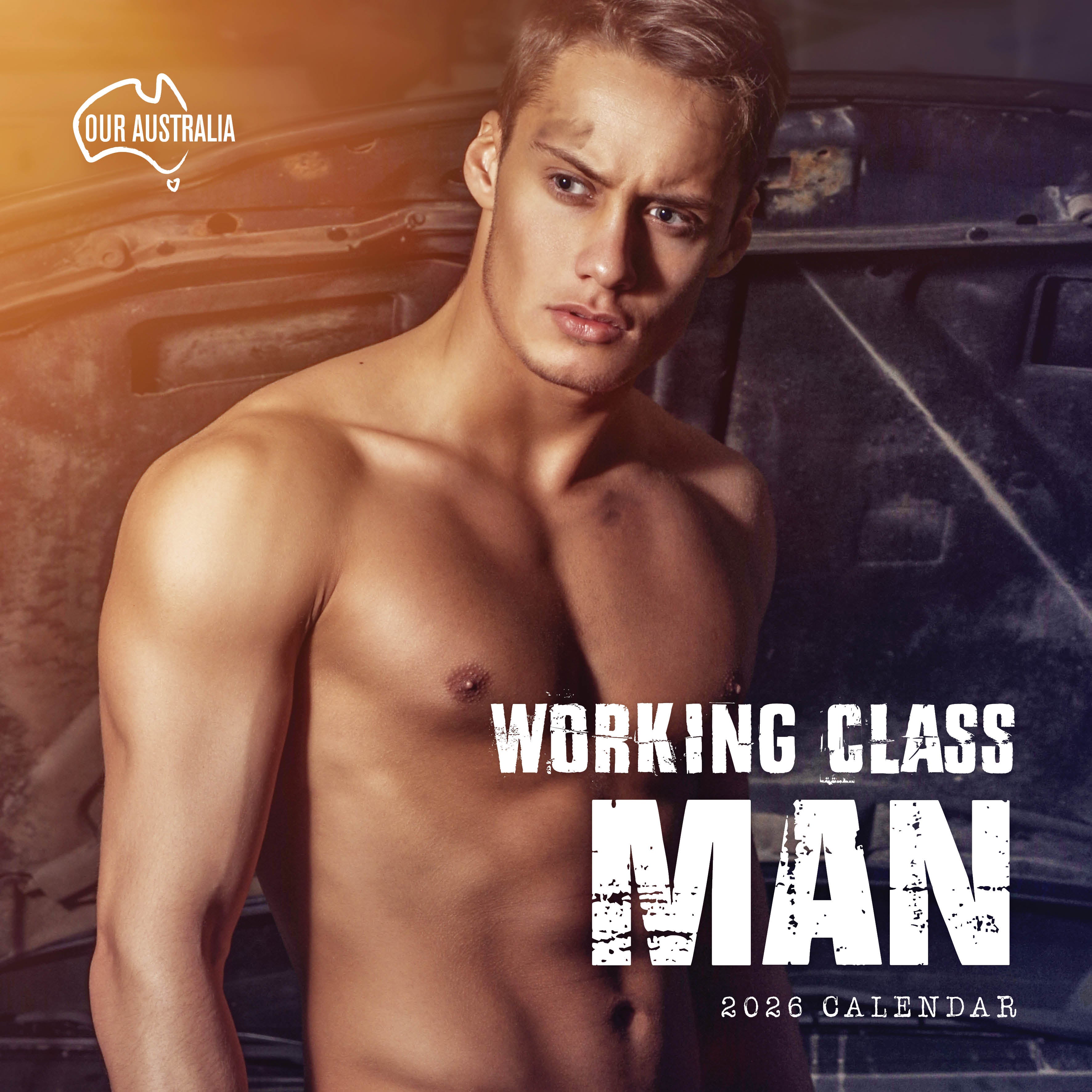 2026 Our Australia Working Class Man - Square Wall Calendar