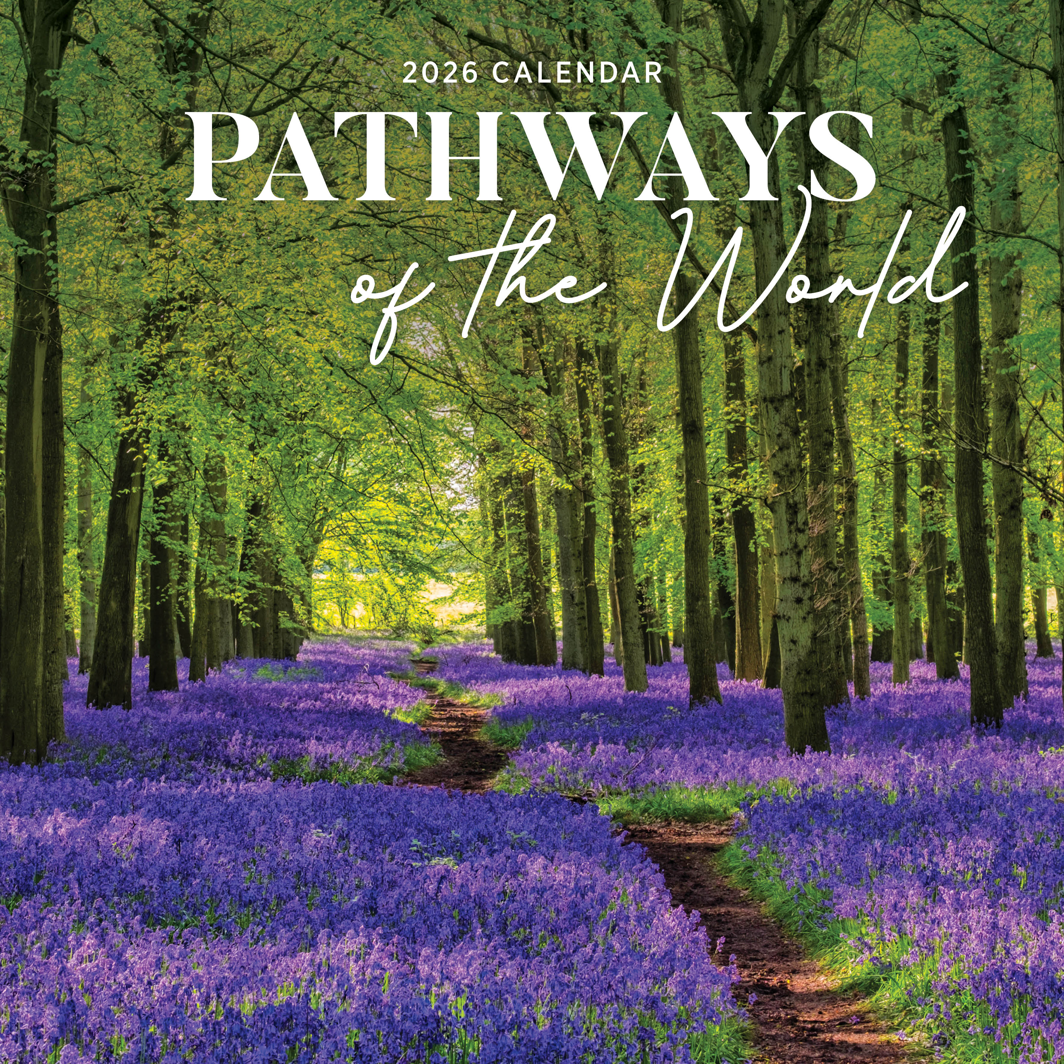2026 Pathways Of The World - Square Wall Calendar