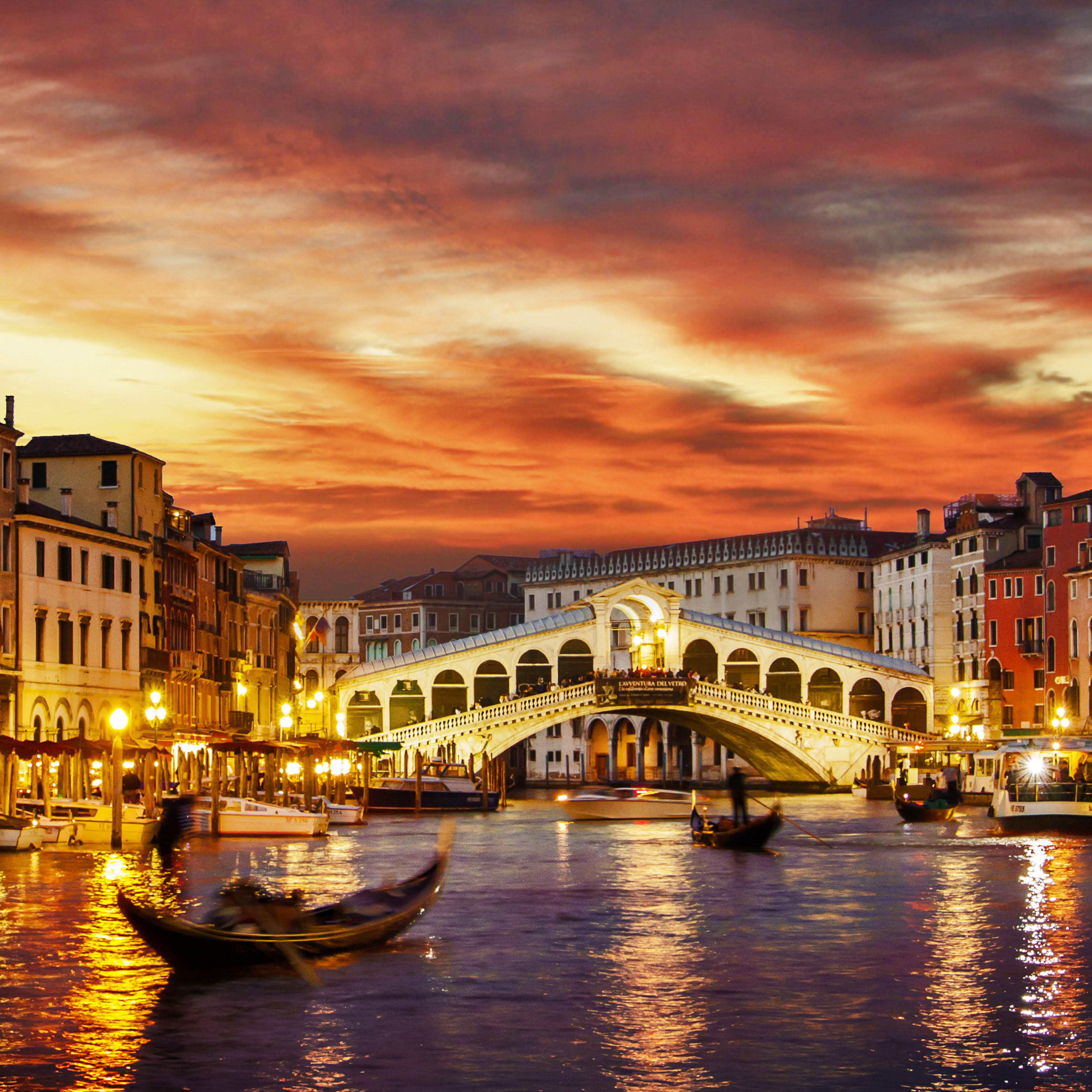 2026 Romantic Italy - Square Wall Calendar