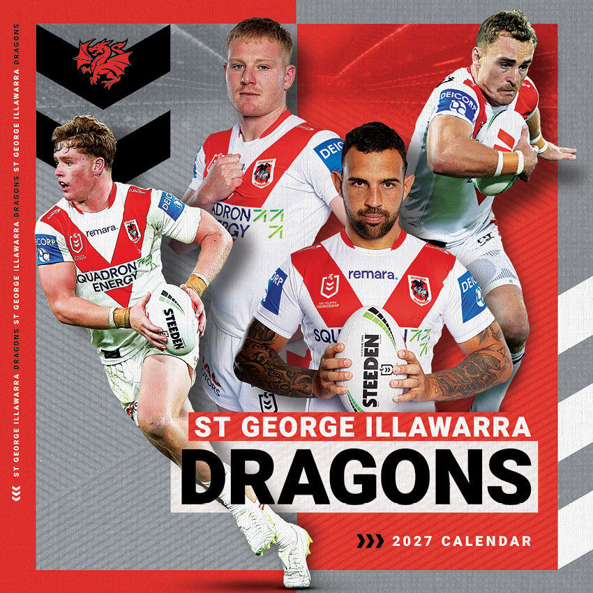 2027 NRL St George Illawarra Dragons calendar – image 1
