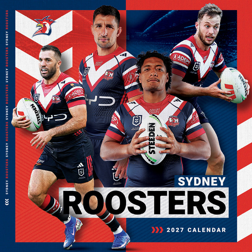 2027 NRL Sydney Roosters calendar – image 1