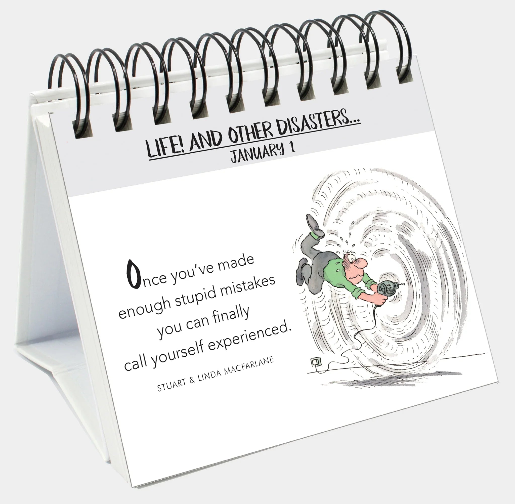 365 Life and Other Disasters - Page-A-Day Desk Easel Calendar