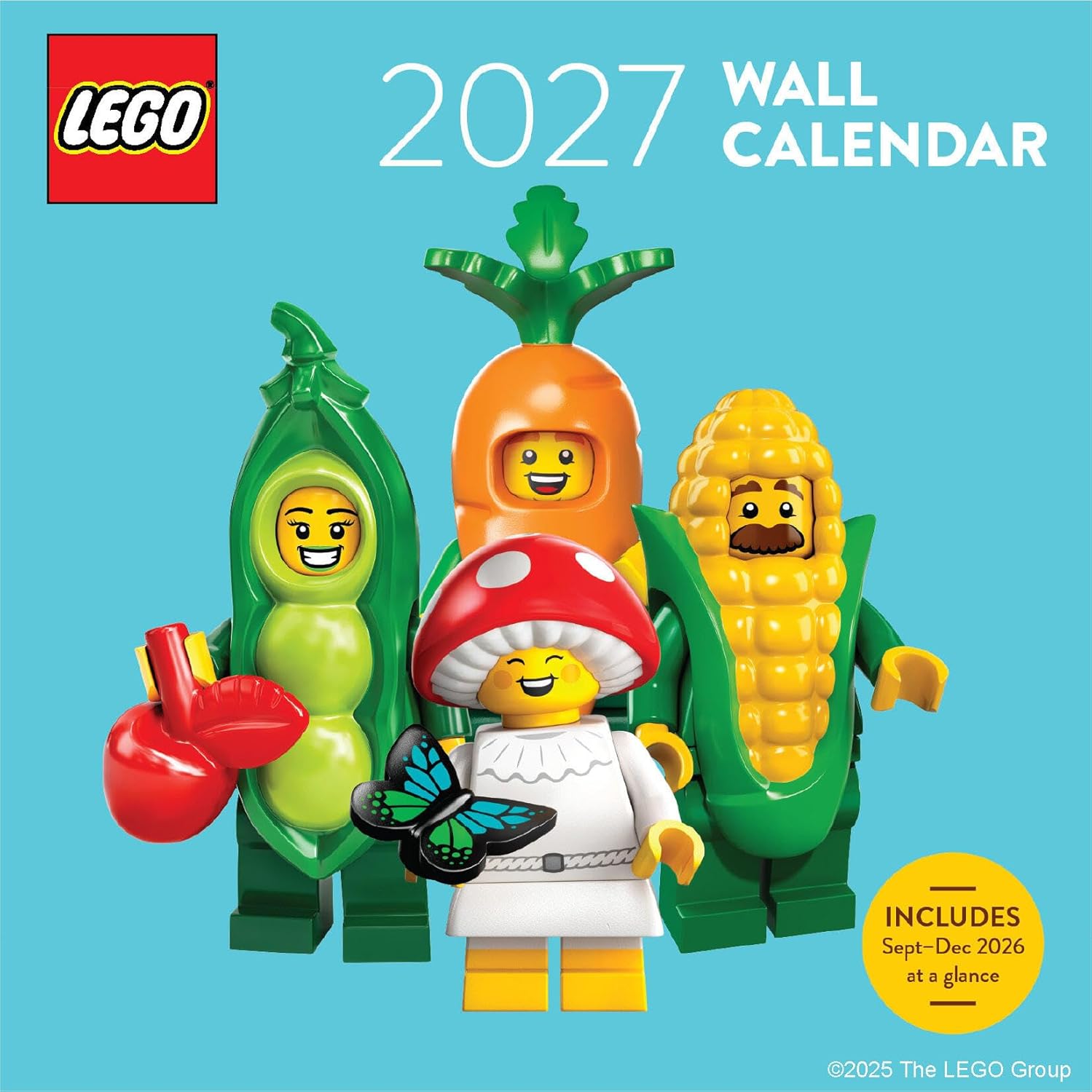 2027 LEGO - Square Wall Calendar