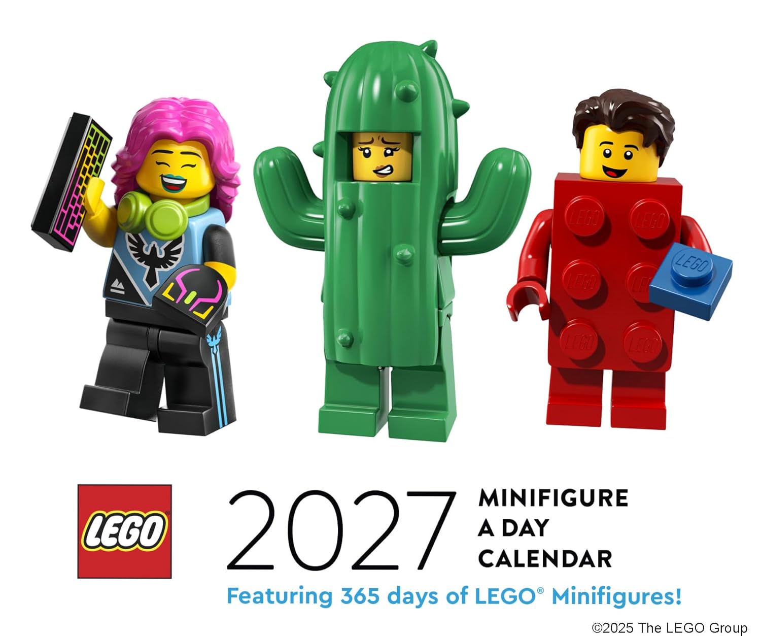 2027 LEGO Minifigure-a-Day - Daily Boxed Page-A-Day Calendar