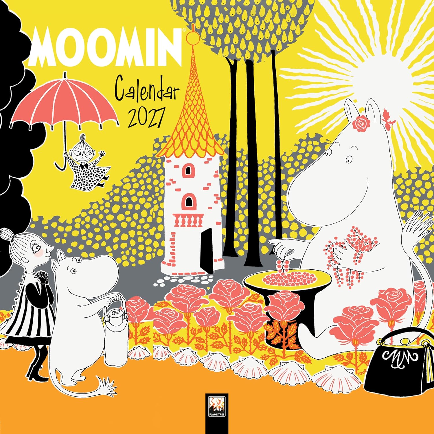 2027 Moomin - Square Wall Calendar